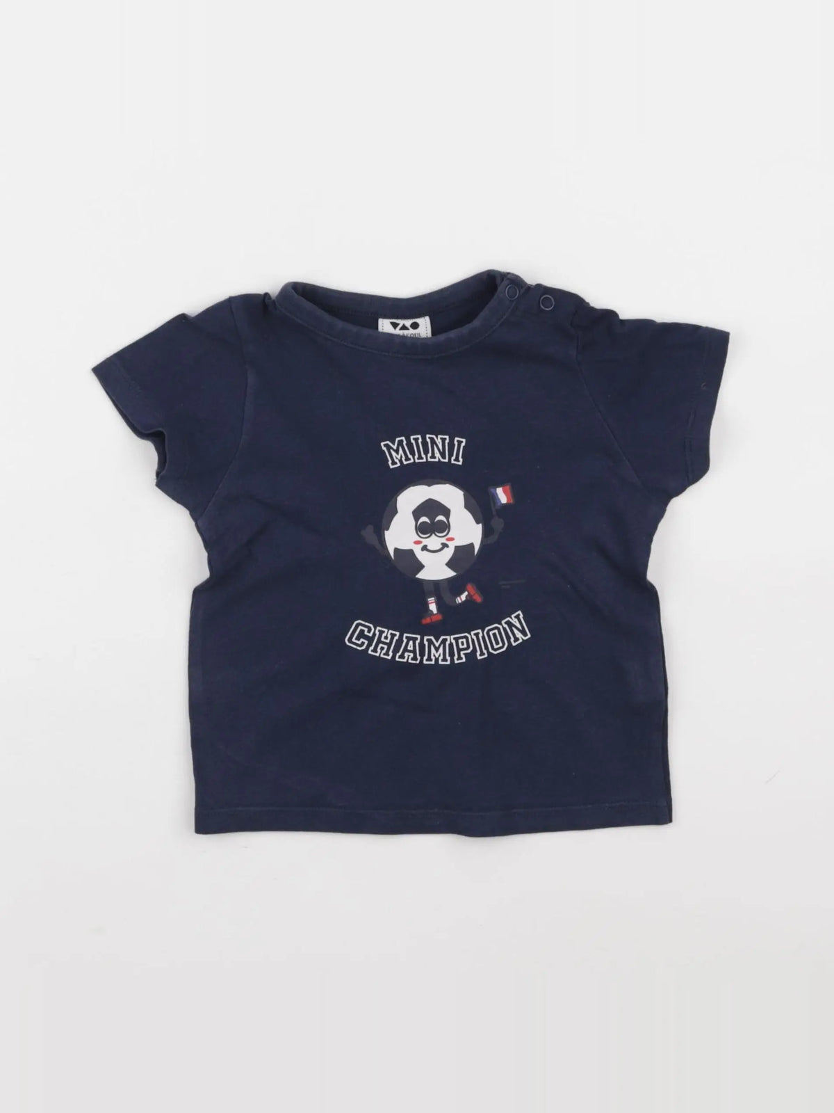 Tape à l'oeil - tee-shirt bleu - 18 mois