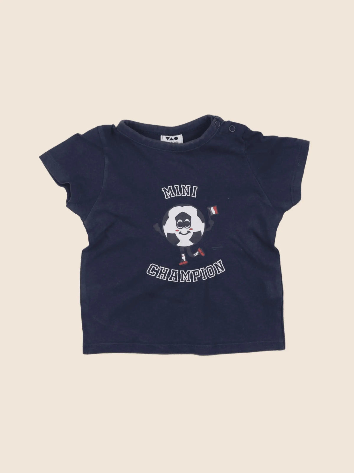 Tape à l'oeil - tee-shirt bleu - 18 mois