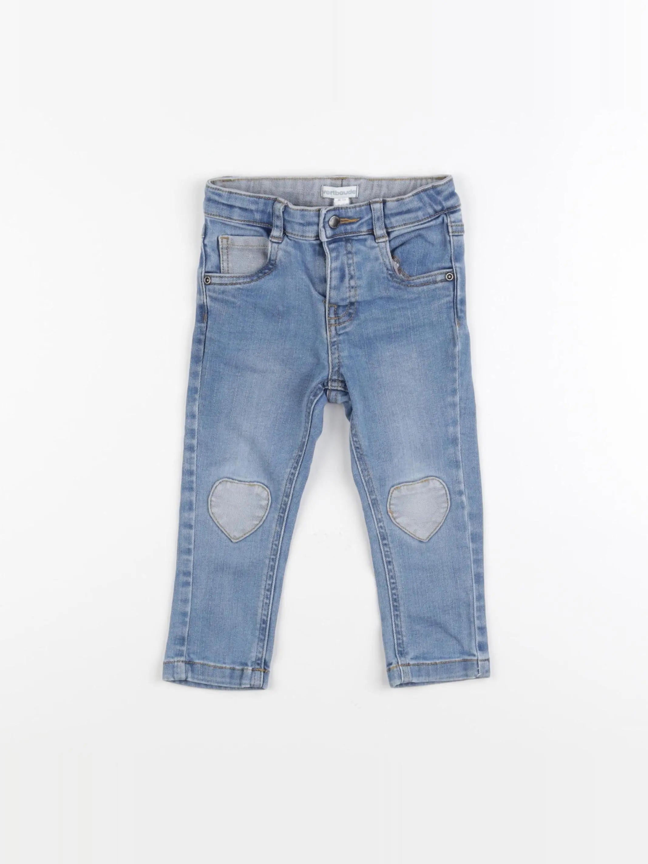 Vertbaudet - jean bleu - 24 mois
