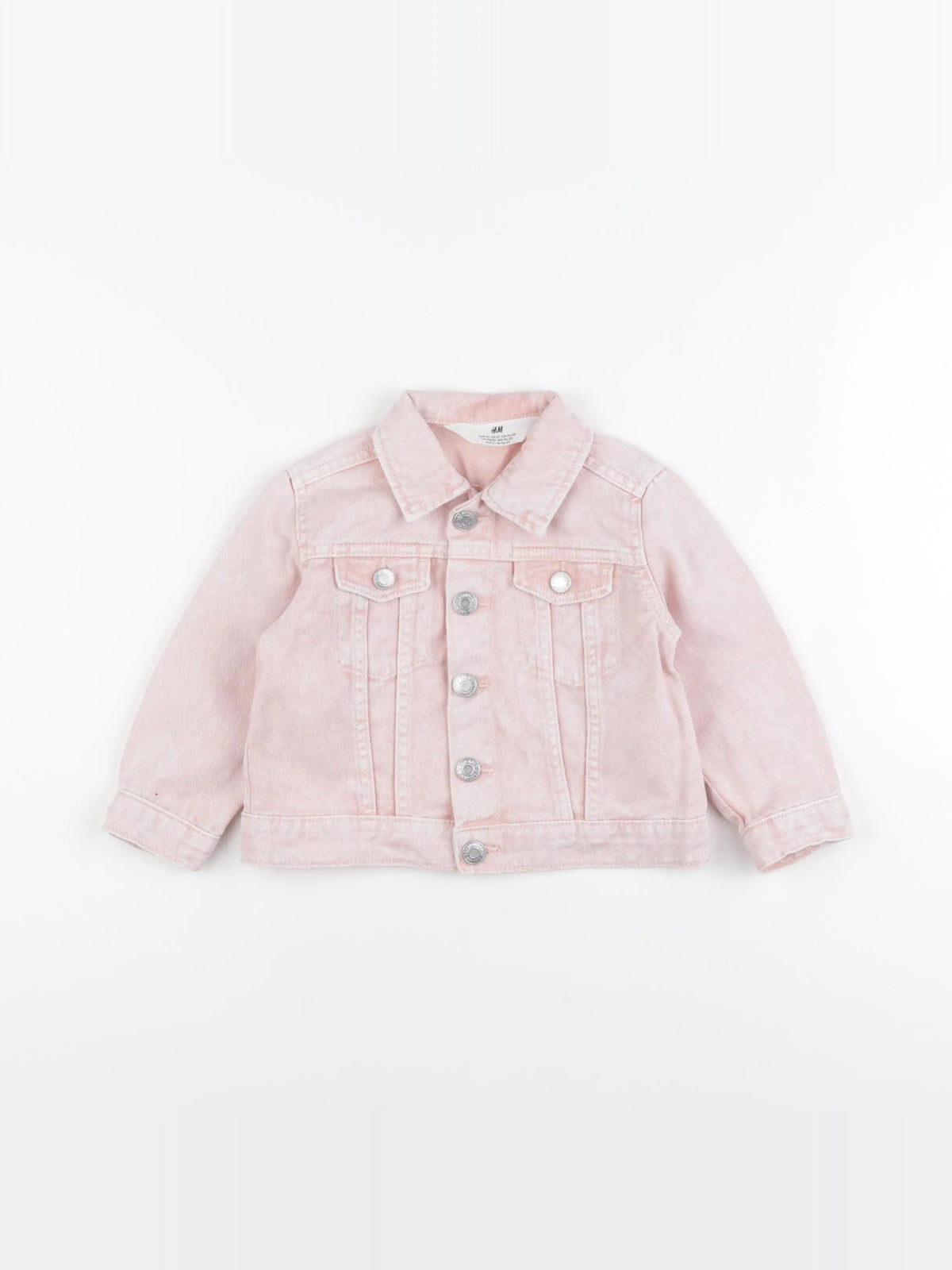H&M - veste rose - 18/24 mois