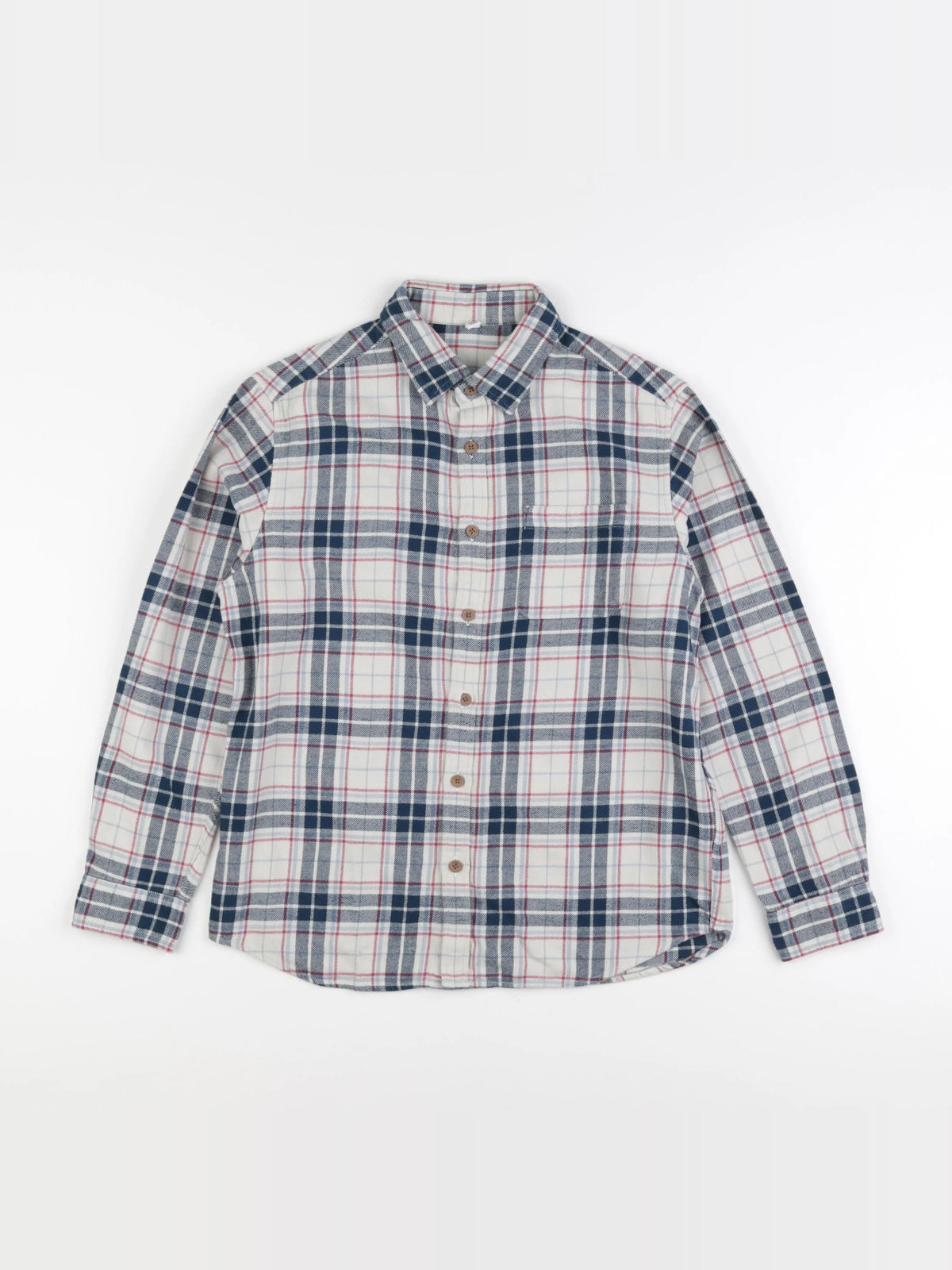 Uniqlo - chemise bleu - 11/12 ans