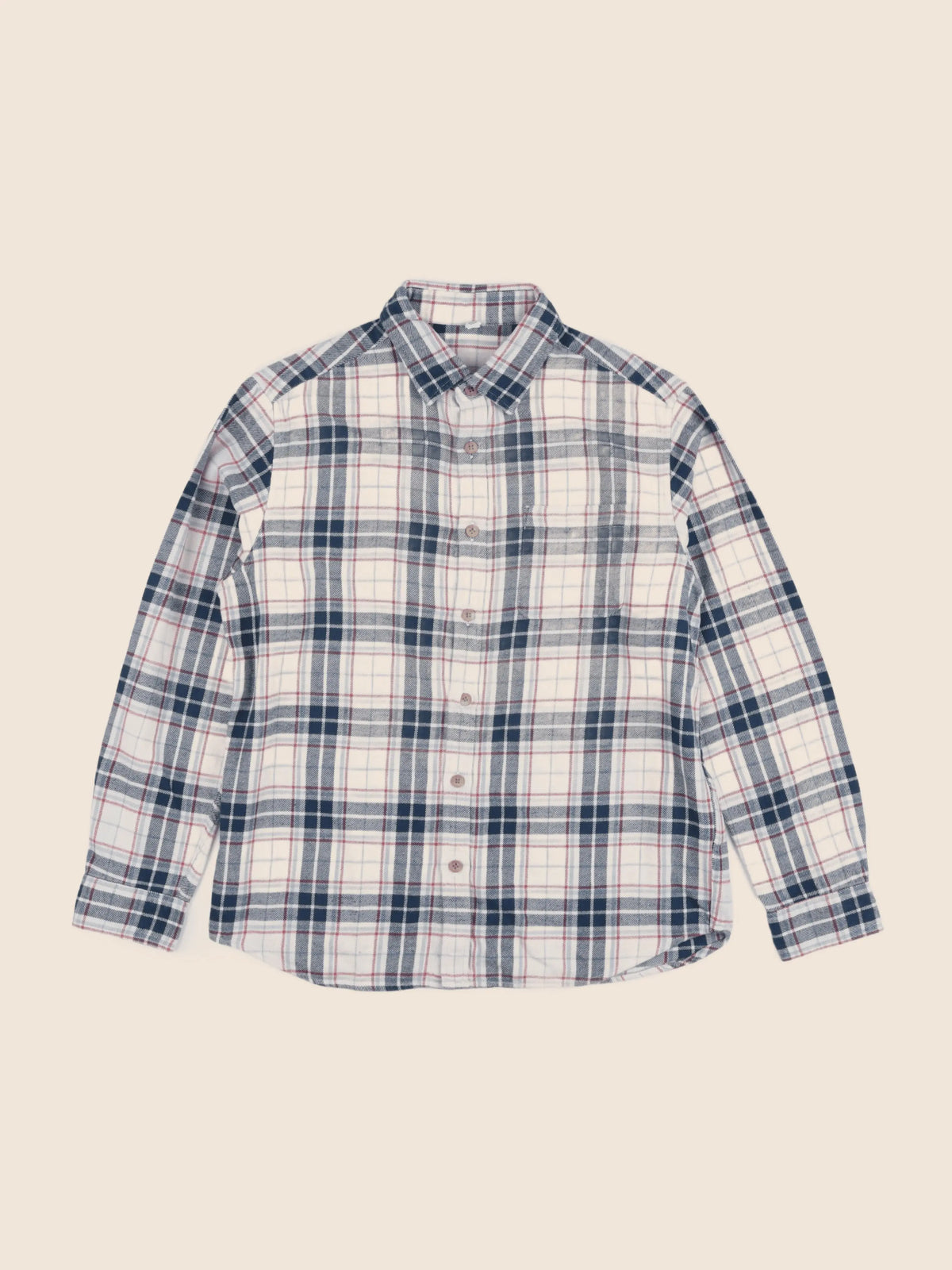 Uniqlo - chemise bleu - 11/12 ans