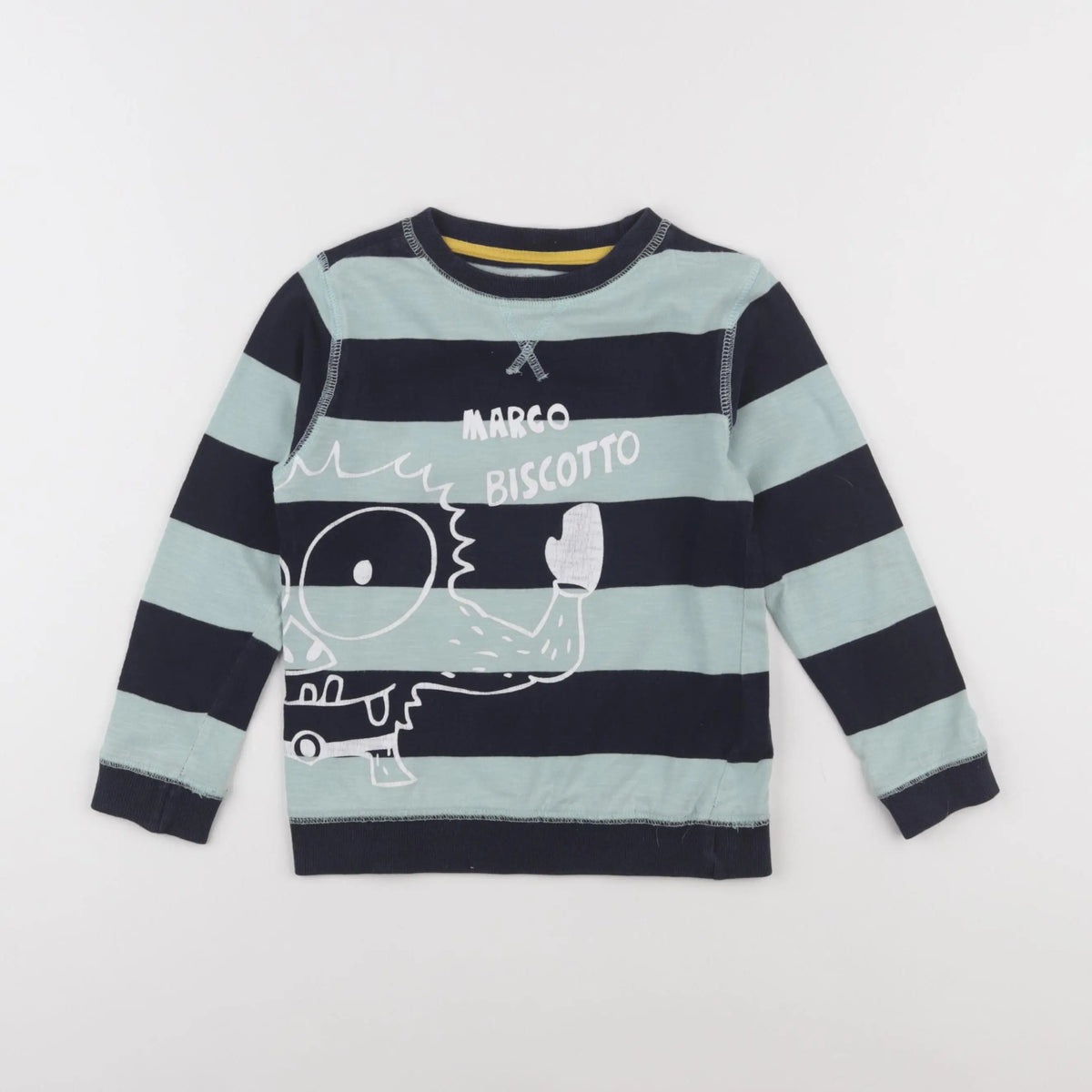 Vertbaudet - tee-shirt bleu - 5 ans