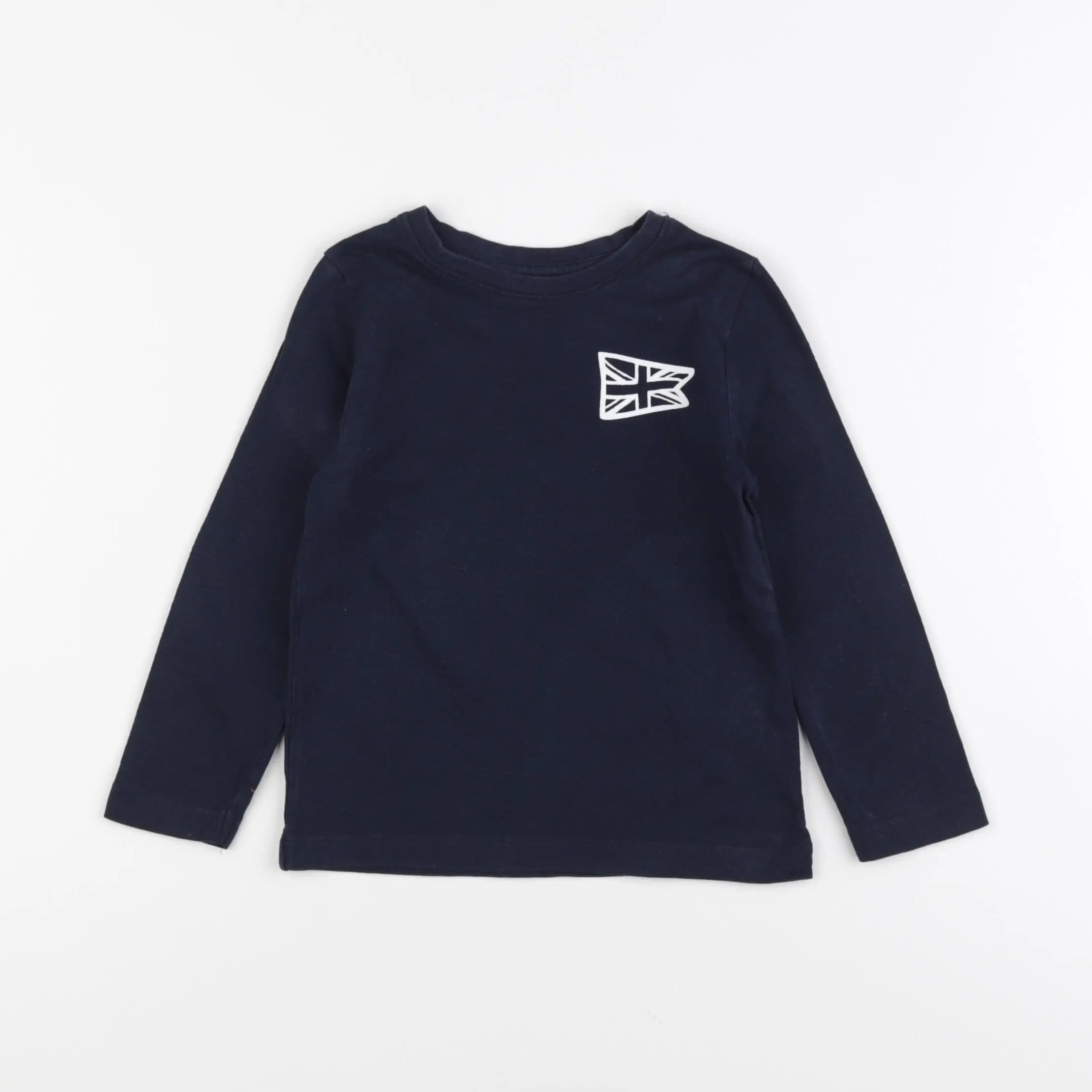 Vertbaudet - tee-shirt bleu - 3 ans