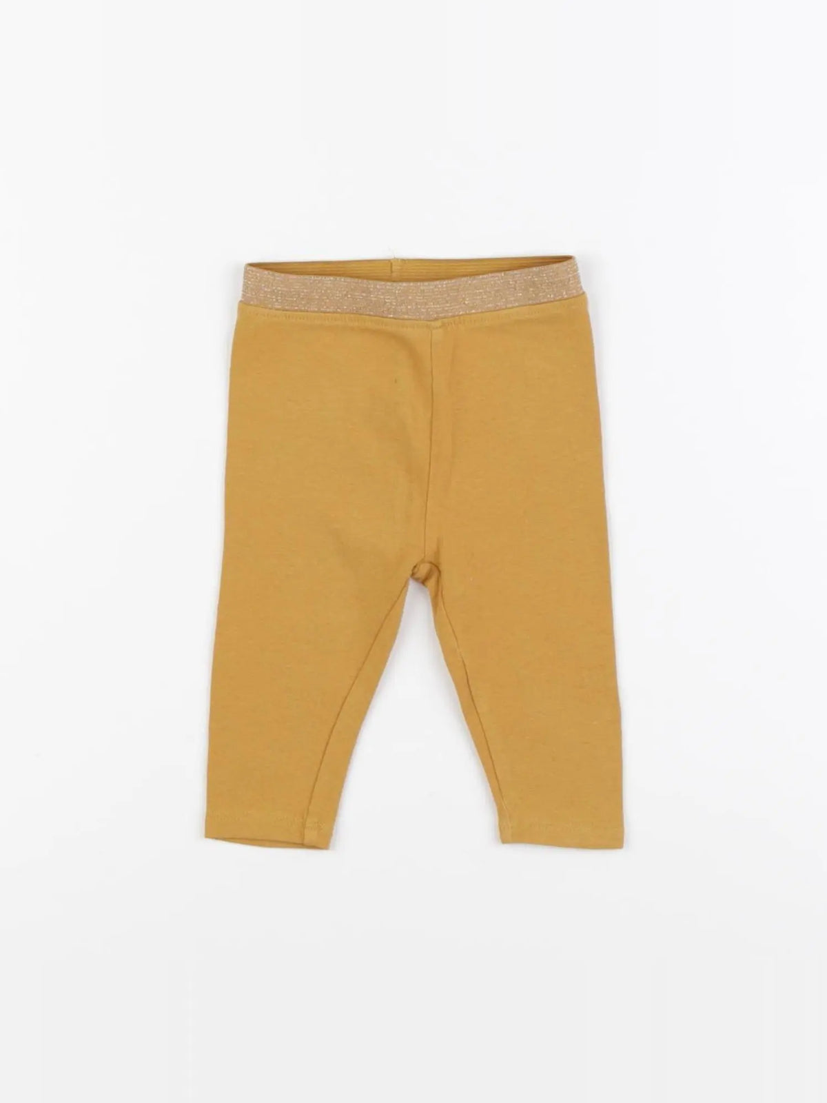 Vertbaudet - legging jaune - 3 mois