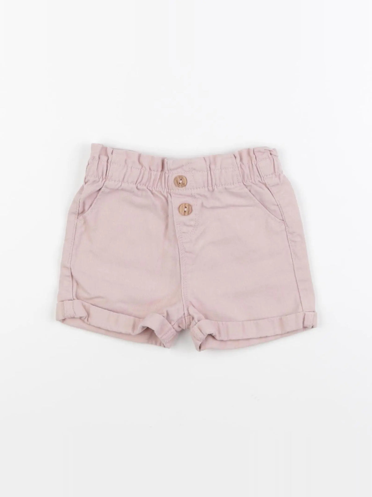 Vertbaudet - short rose - 18 mois