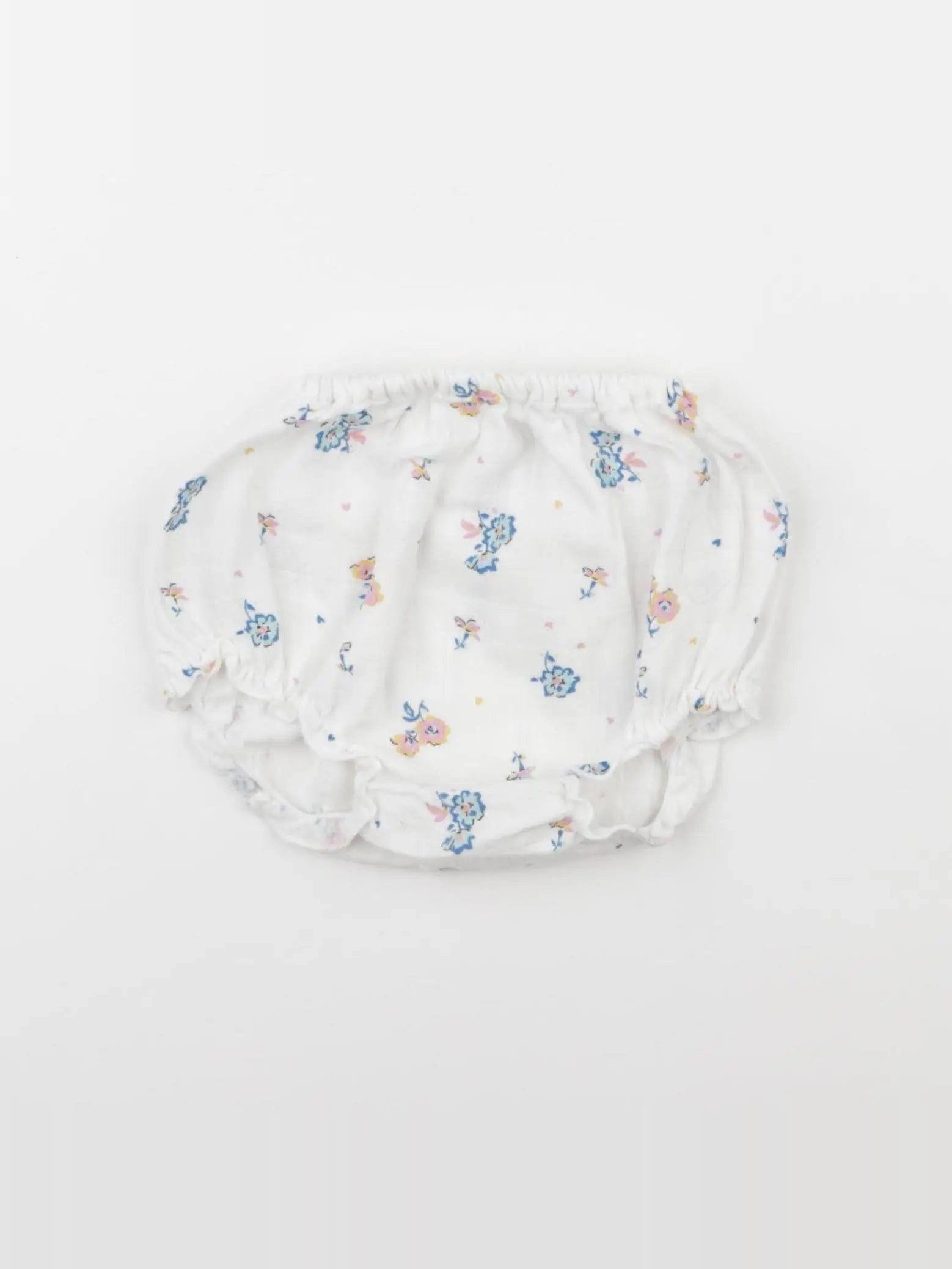 Petit Bateau - bloomer blanc - 6 mois
