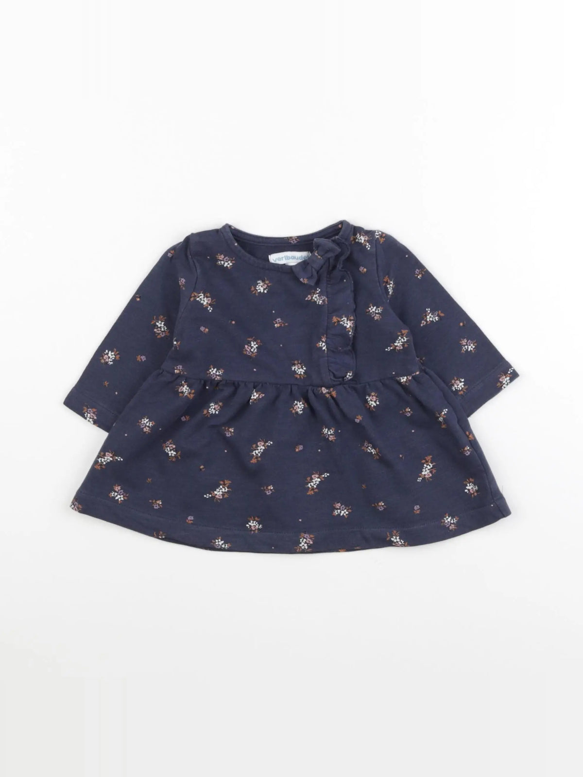 Vertbaudet - robe bleu - 3 mois