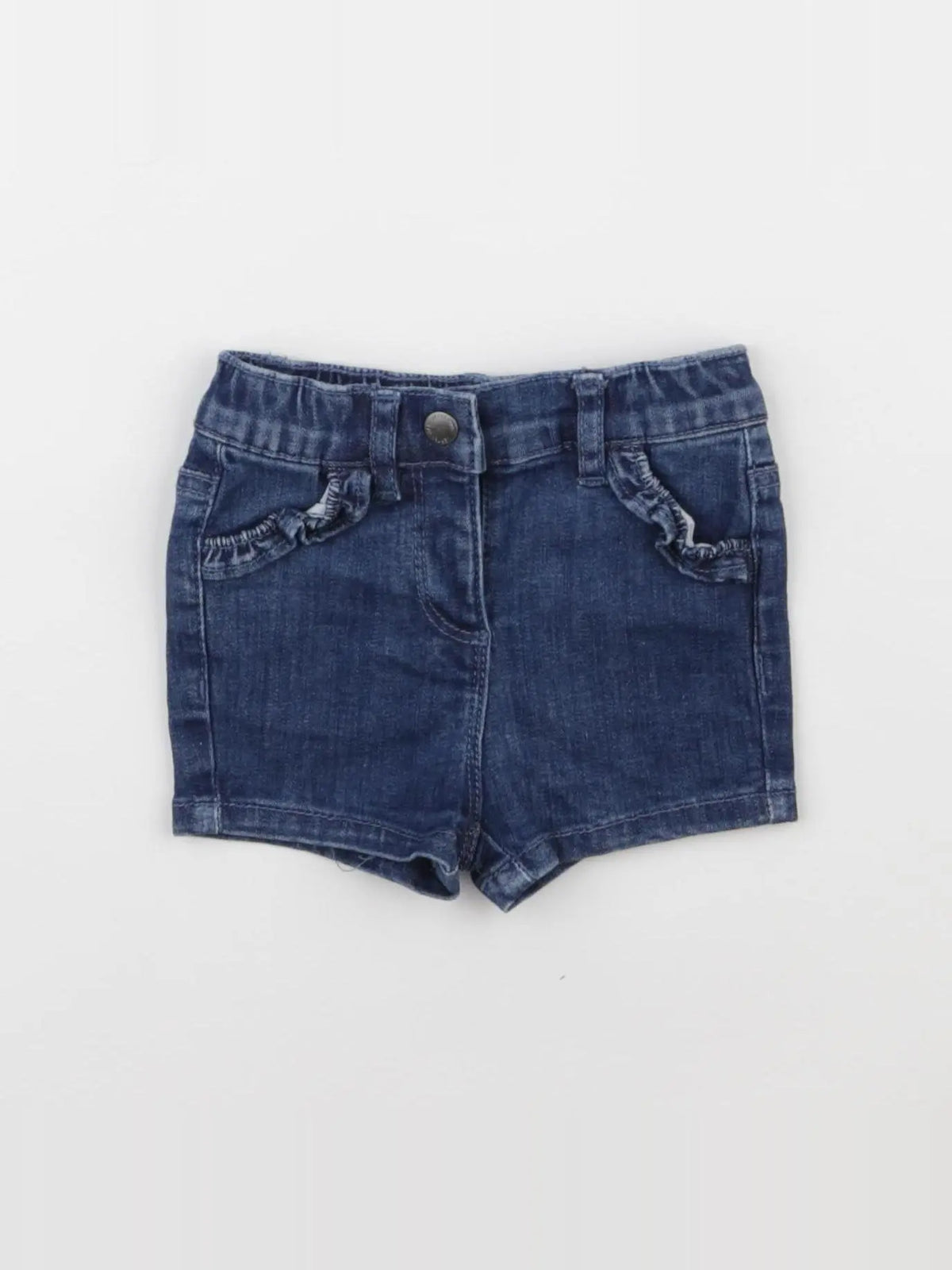 Vertbaudet - short bleu - 3 mois