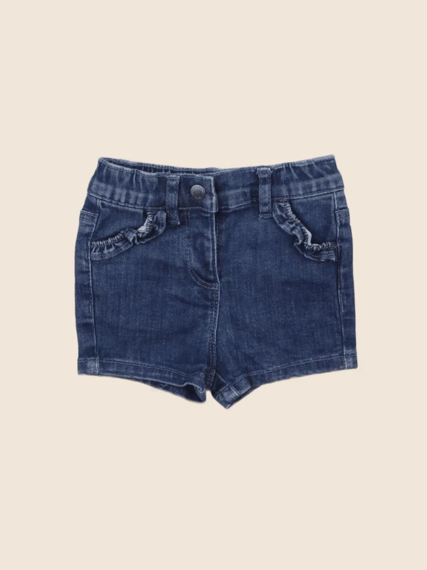 Vertbaudet - short bleu - 3 mois