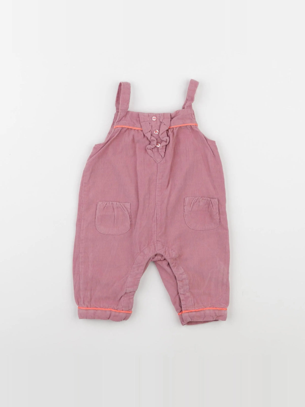 Vertbaudet - combinaison rose - 3 mois