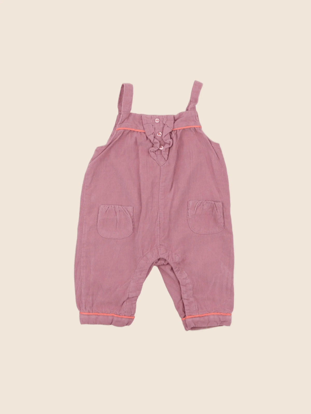 Vertbaudet - combinaison rose - 3 mois