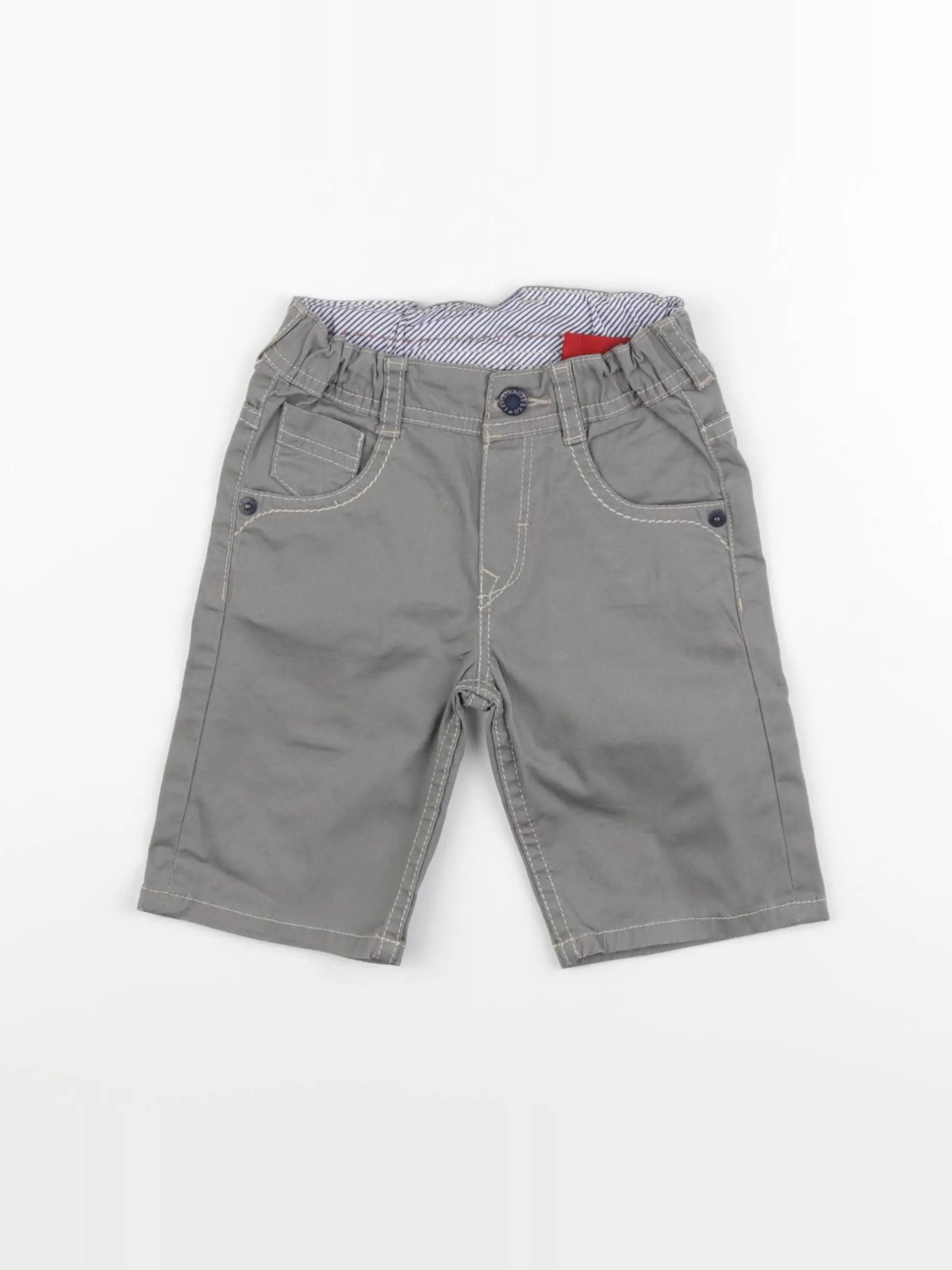 Levi's - pantacourt gris - 18 mois