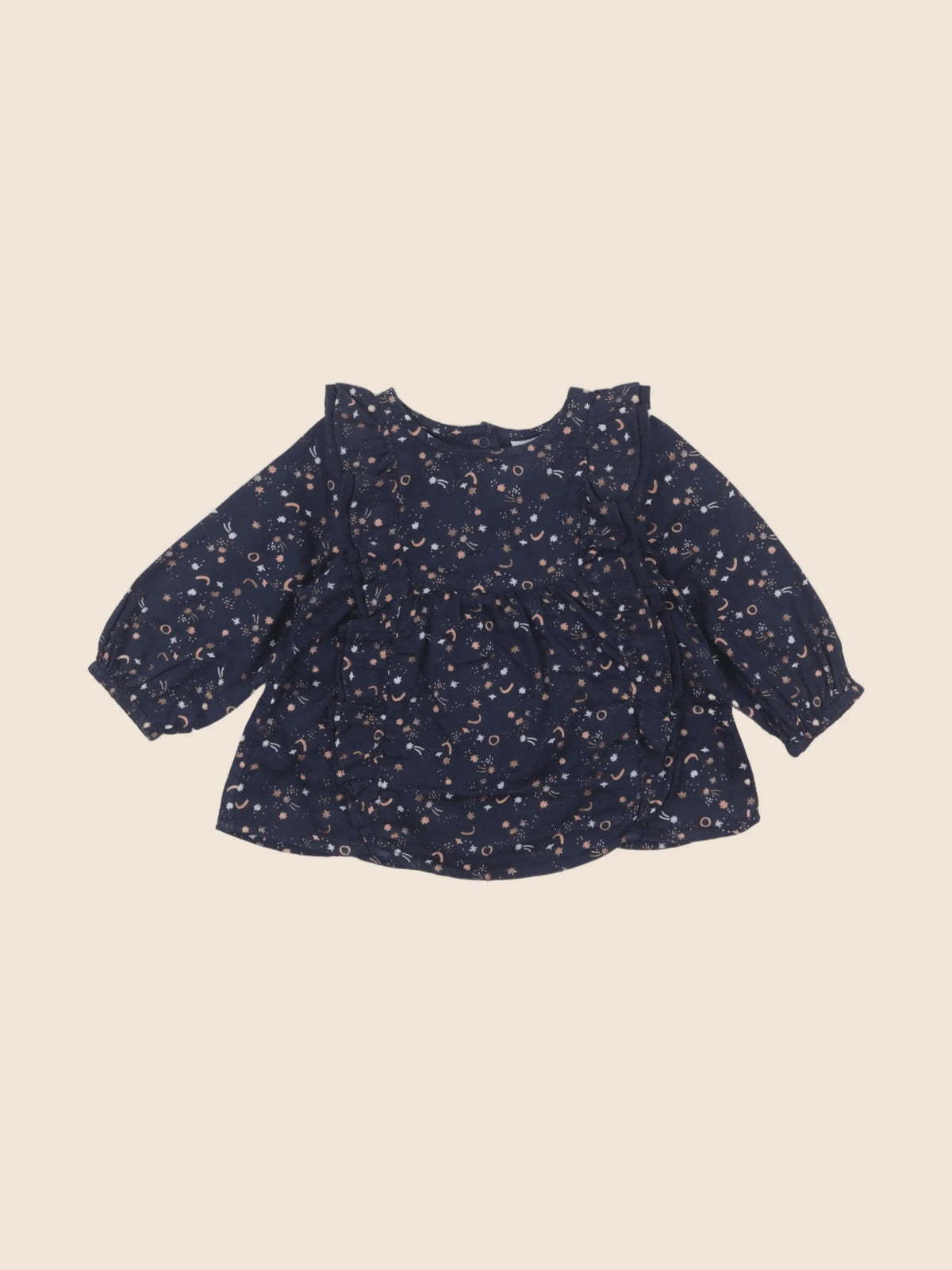 Tape à l'oeil - blouse bleu - 12 mois