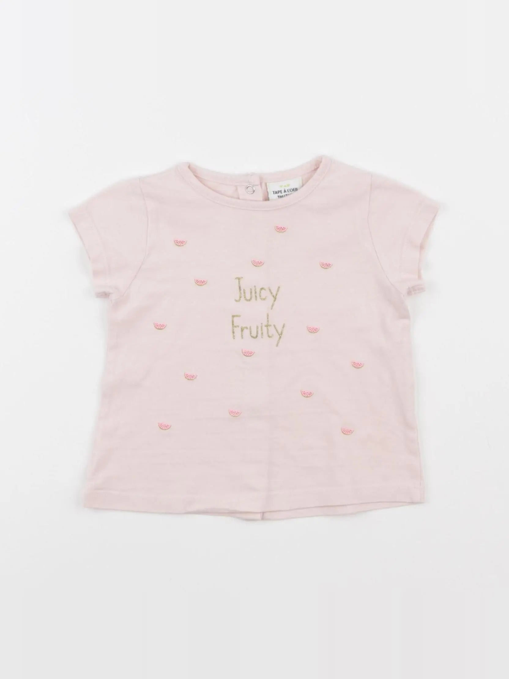 Tape à l'oeil - tee-shirt rose - 9 mois