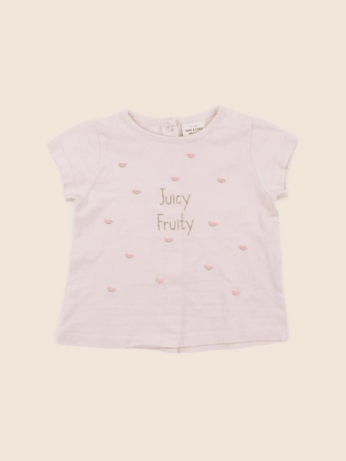 Tape à l'oeil - tee-shirt rose - 9 mois