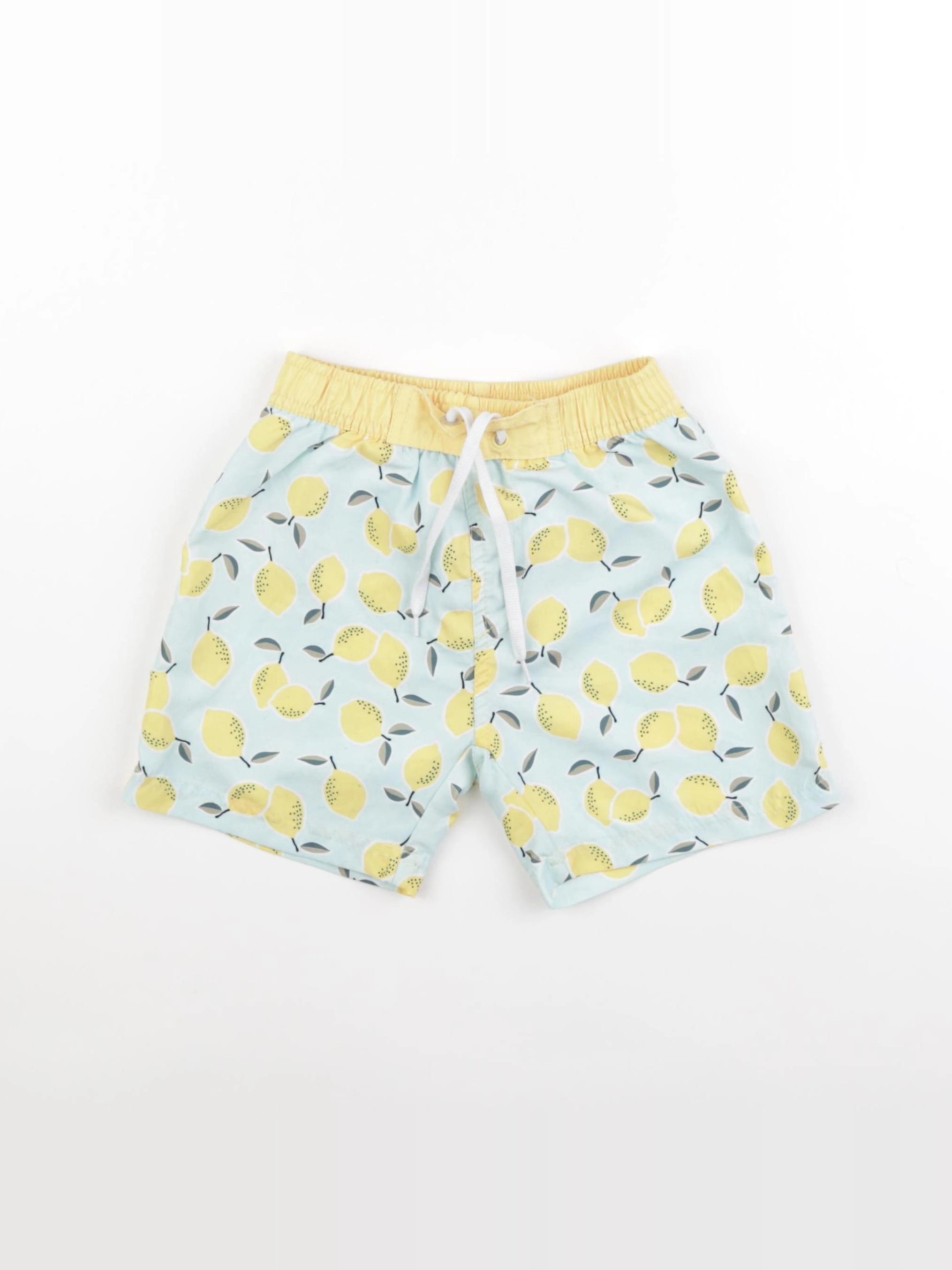 Monoprix - maillot de bain jaune - 4 ans