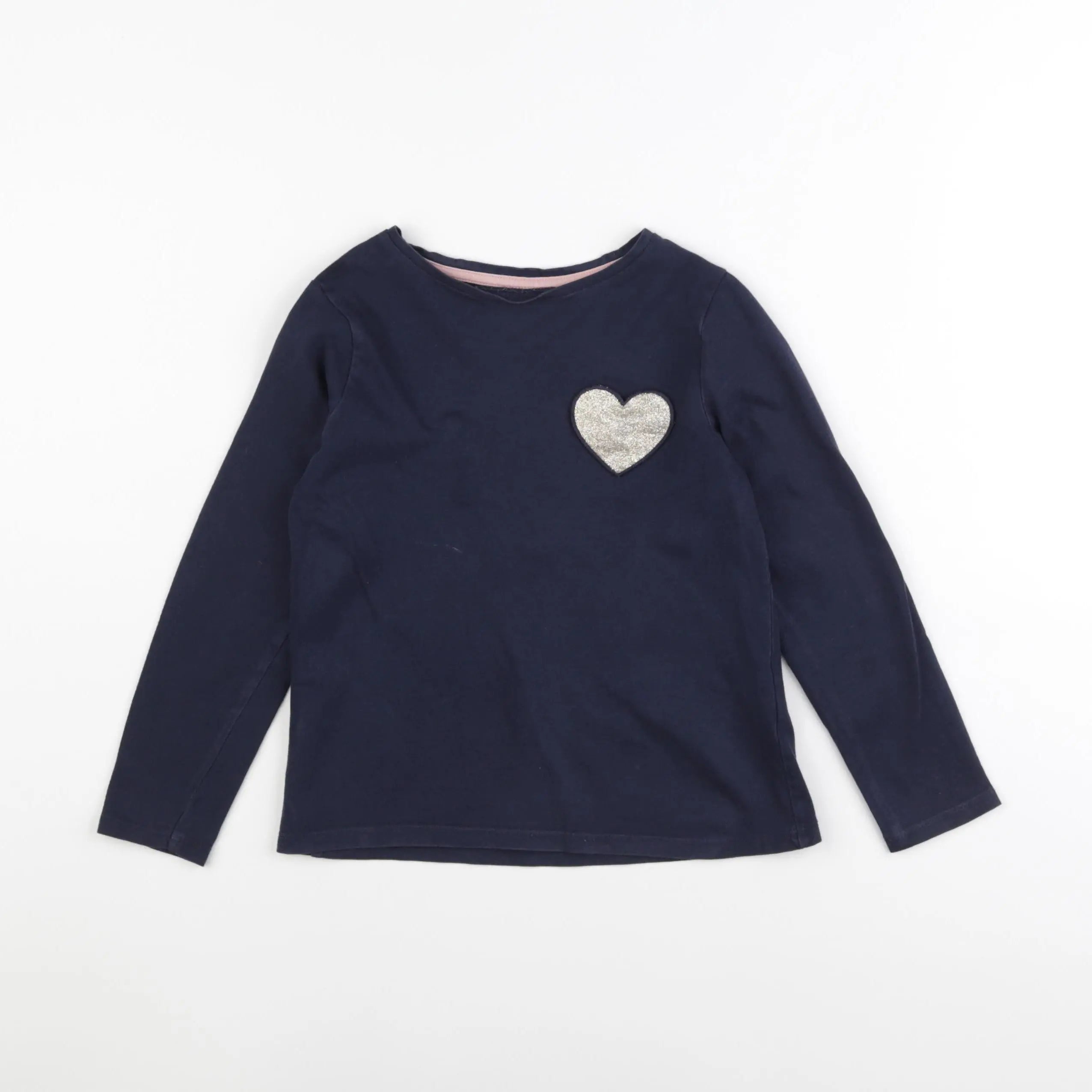 Vertbaudet - tee-shirt bleu - 6 ans