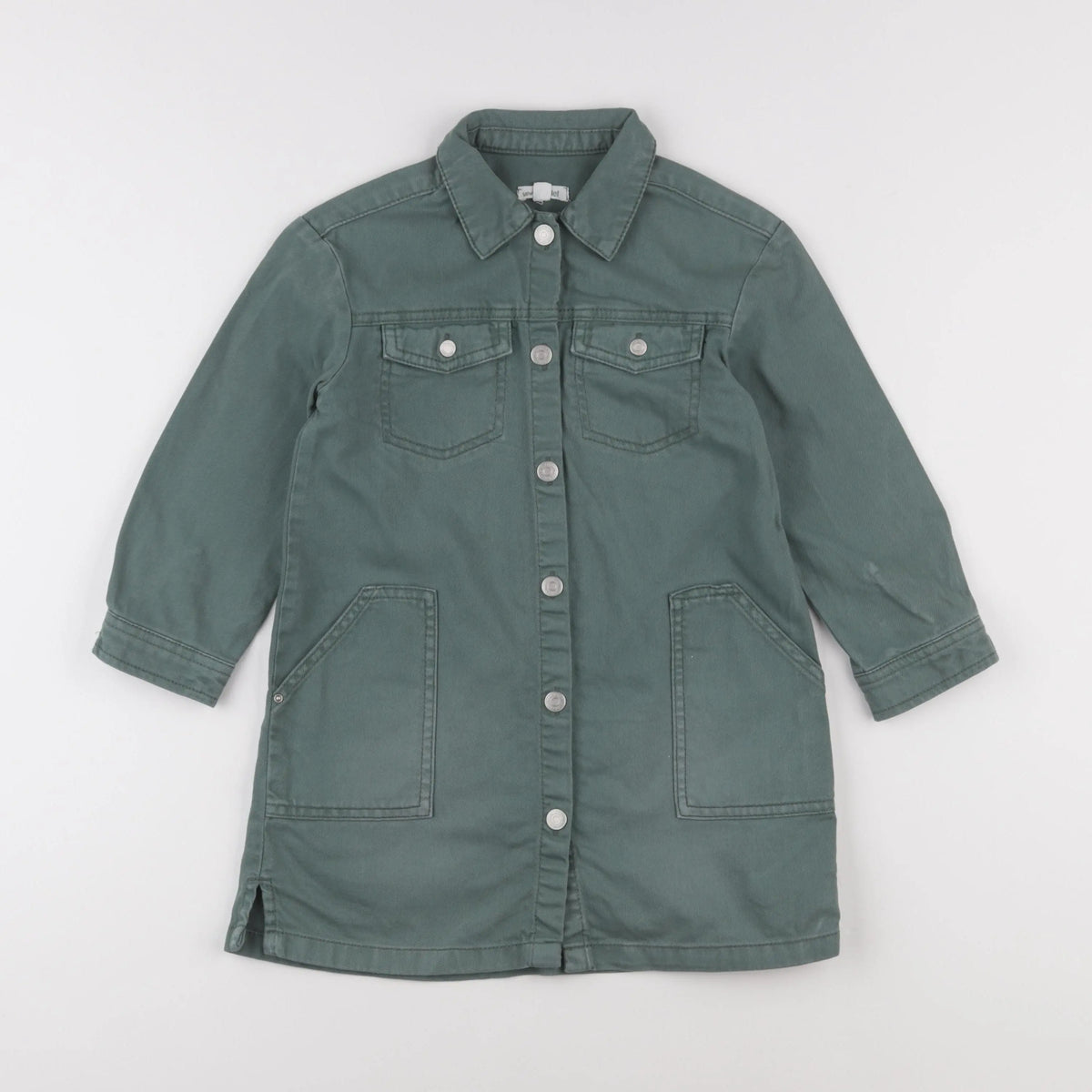 Vertbaudet - robe vert - 6 ans