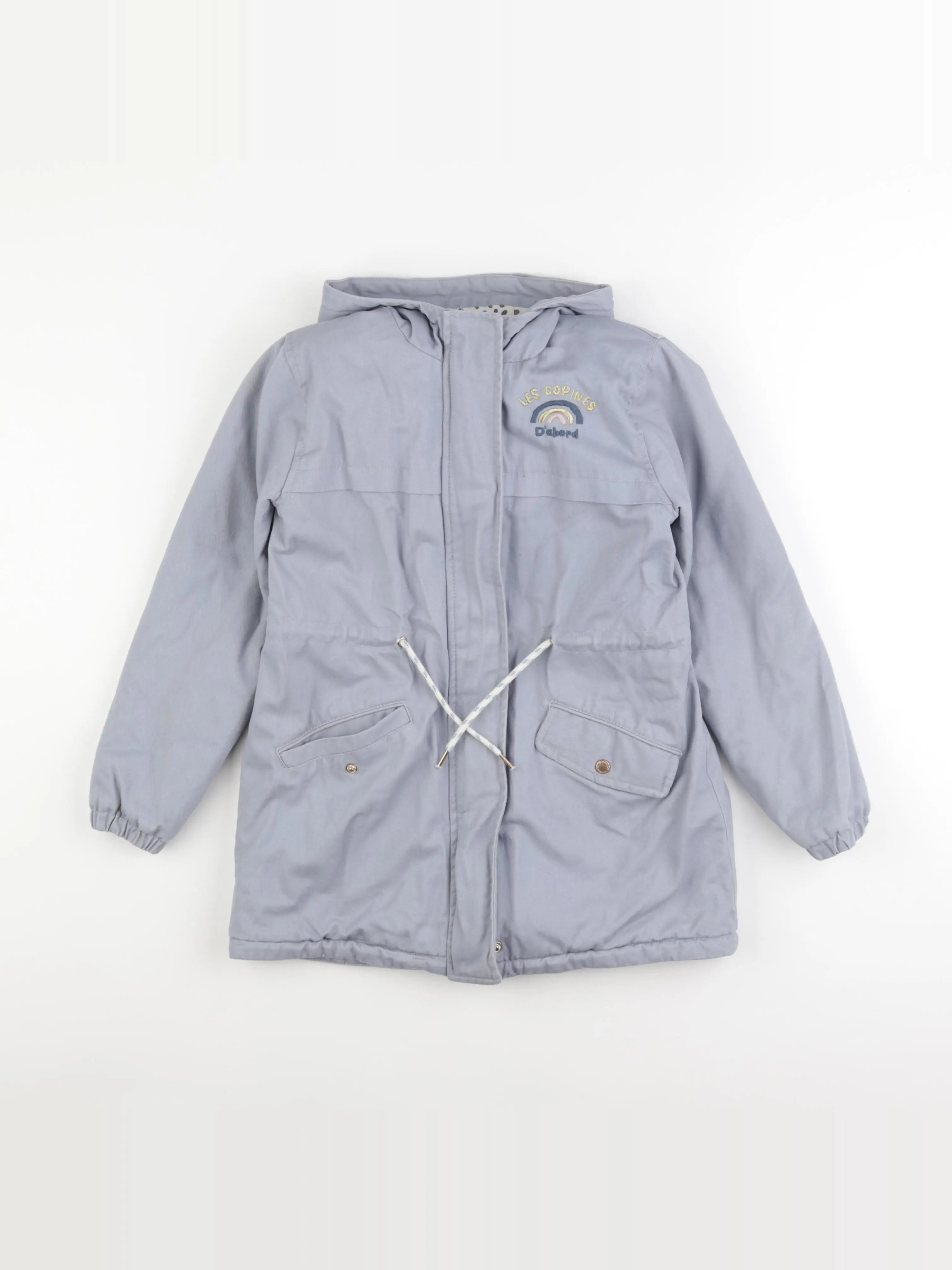 Vertbaudet - manteau bleu - 9 ans