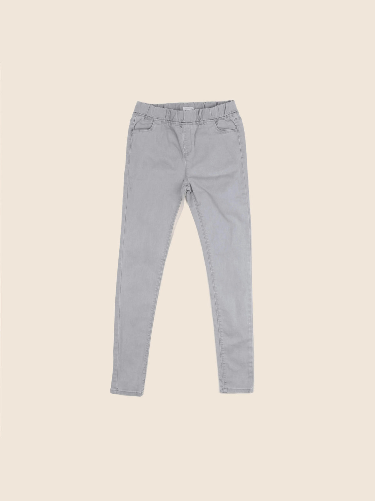 Vertbaudet - jegging gris - 12 ans