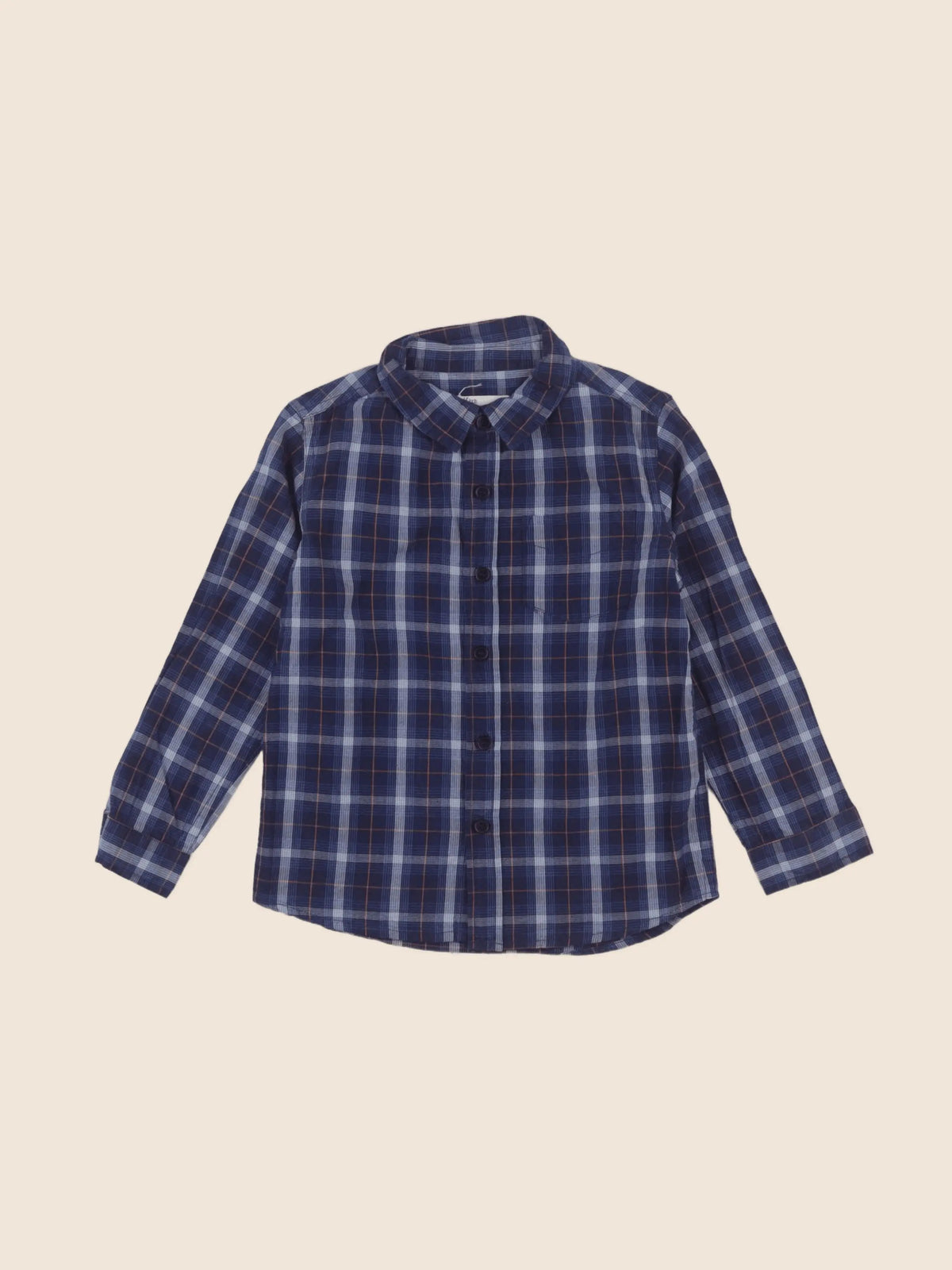 Little Cigogne - chemise bleu - 3 ans