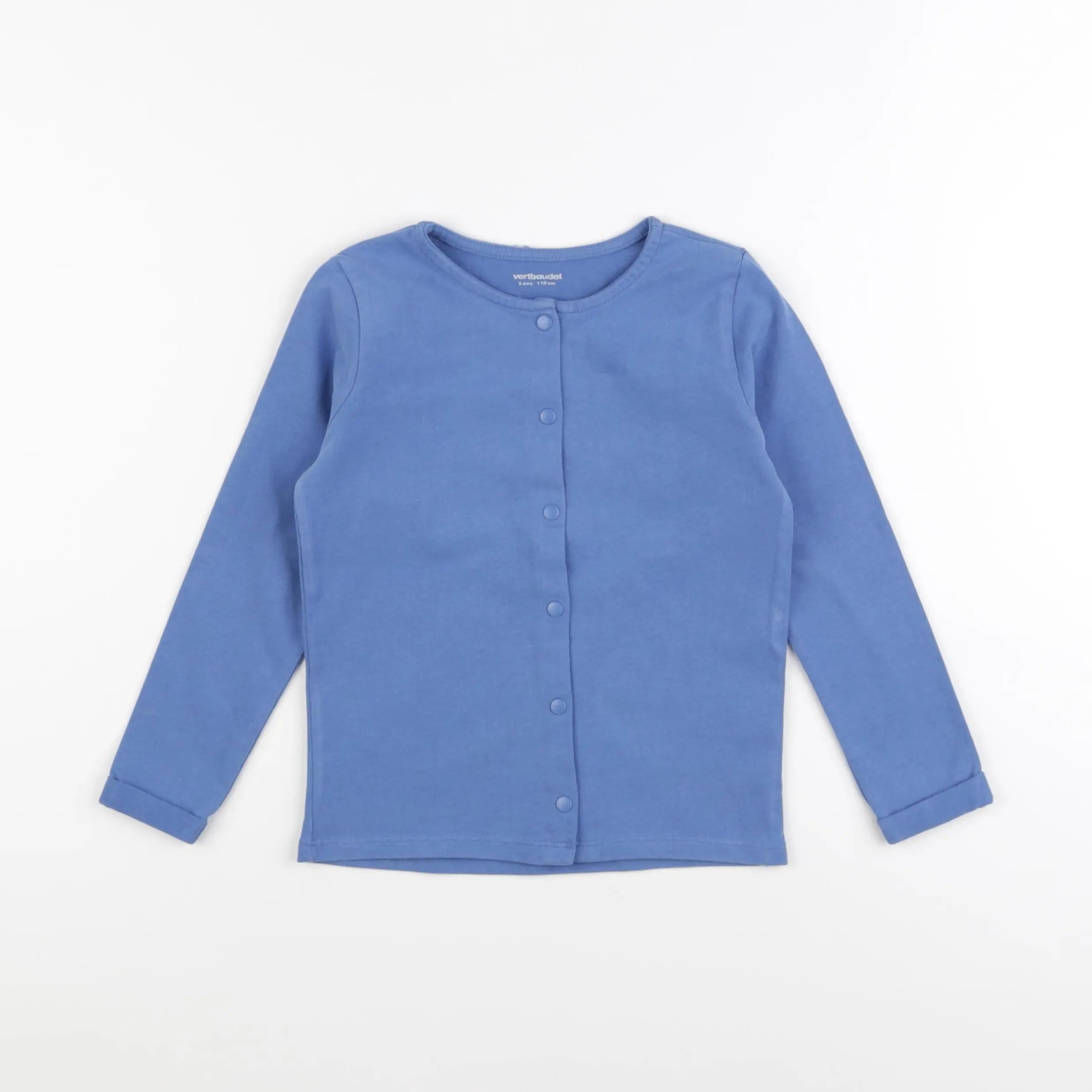 Vertbaudet - gilet bleu - 5 ans