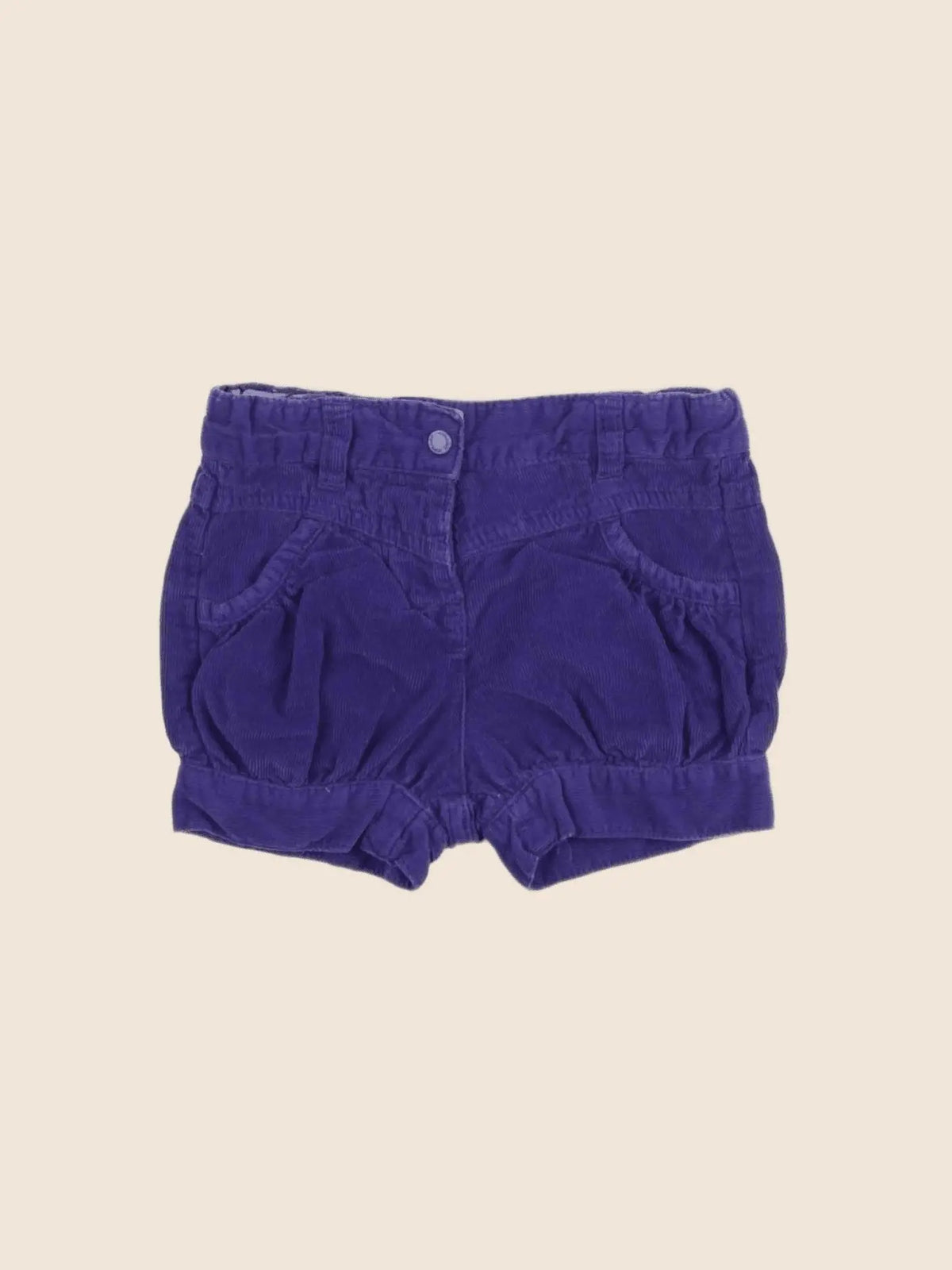 Vertbaudet - short bleu - 9 mois