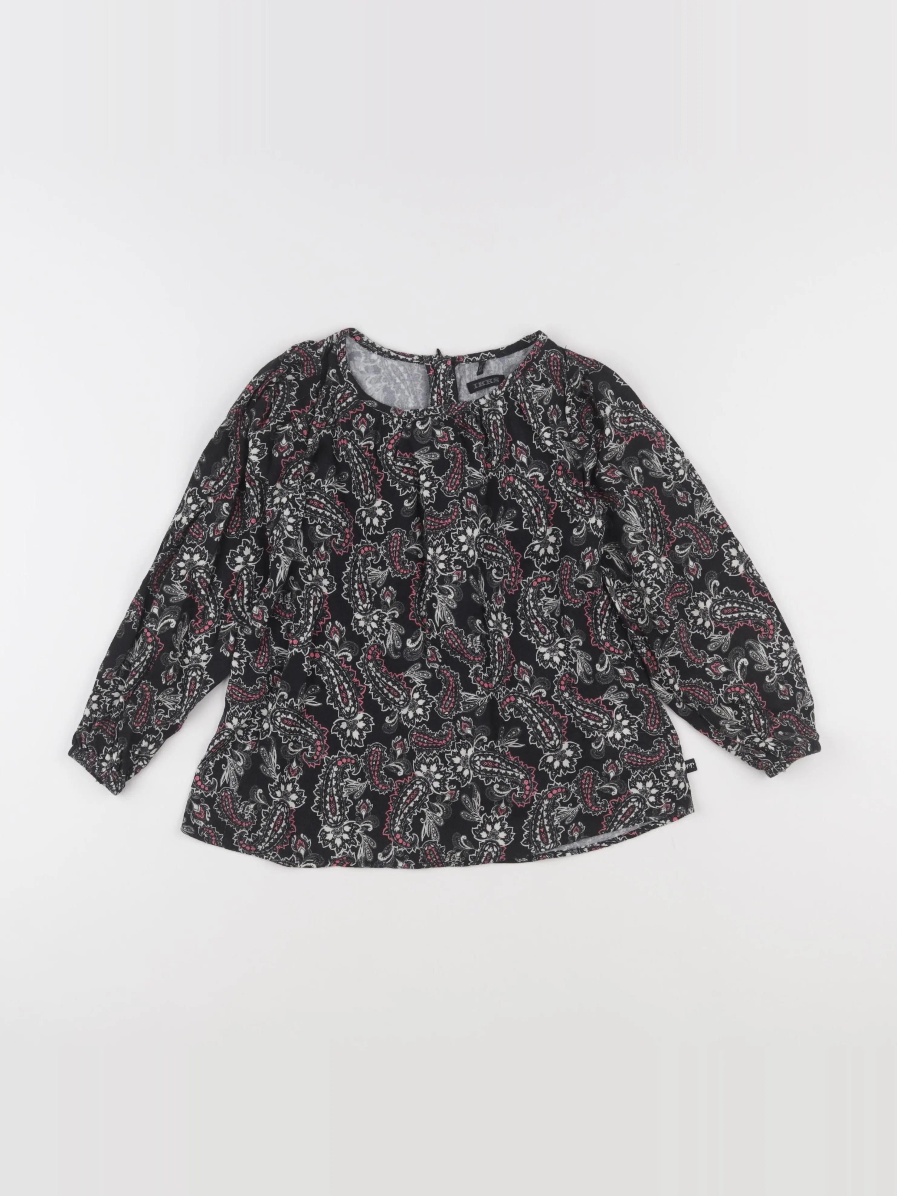 IKKS - blouse noir - 5 ans