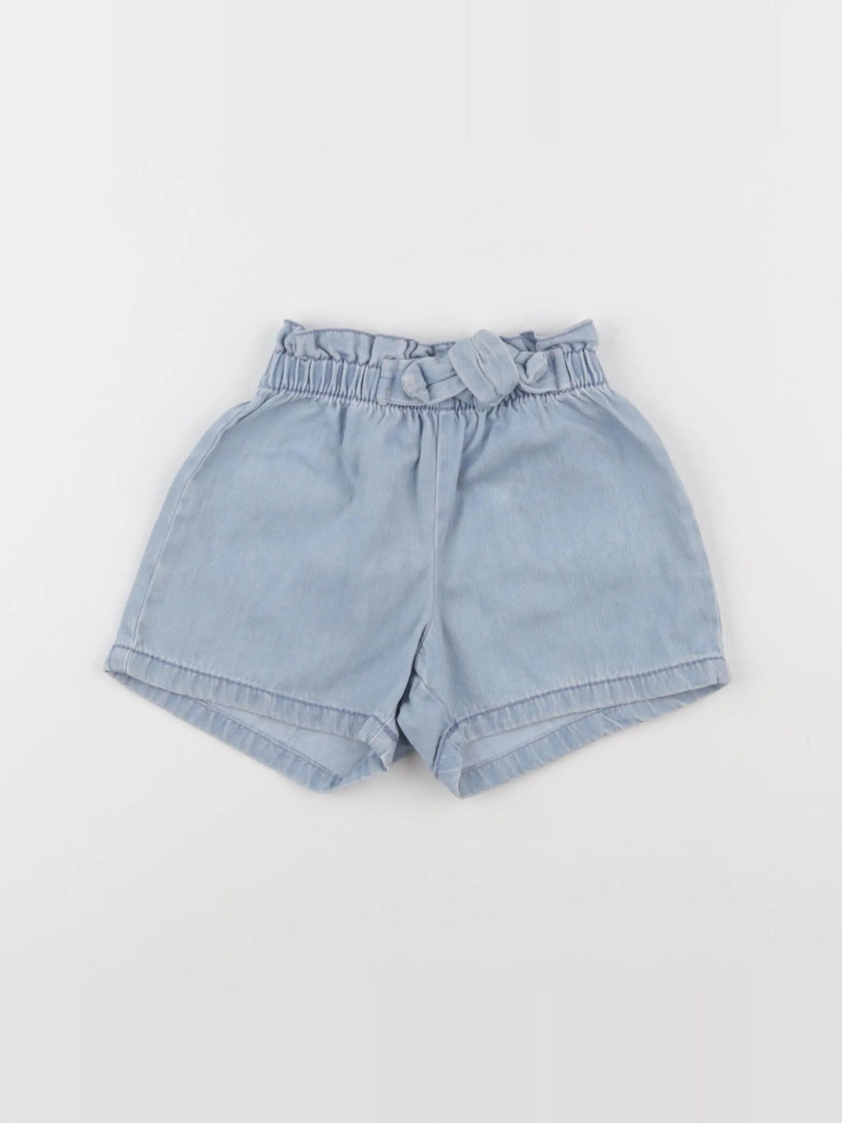 Next - short bleu - 6/9 mois