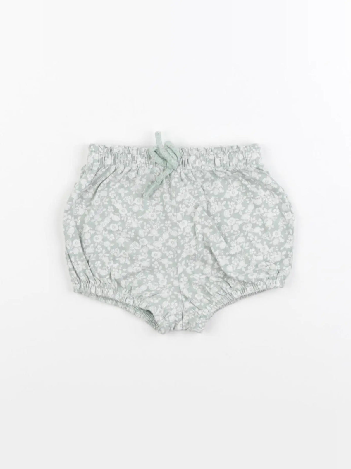 Vertbaudet - short vert - 6 mois