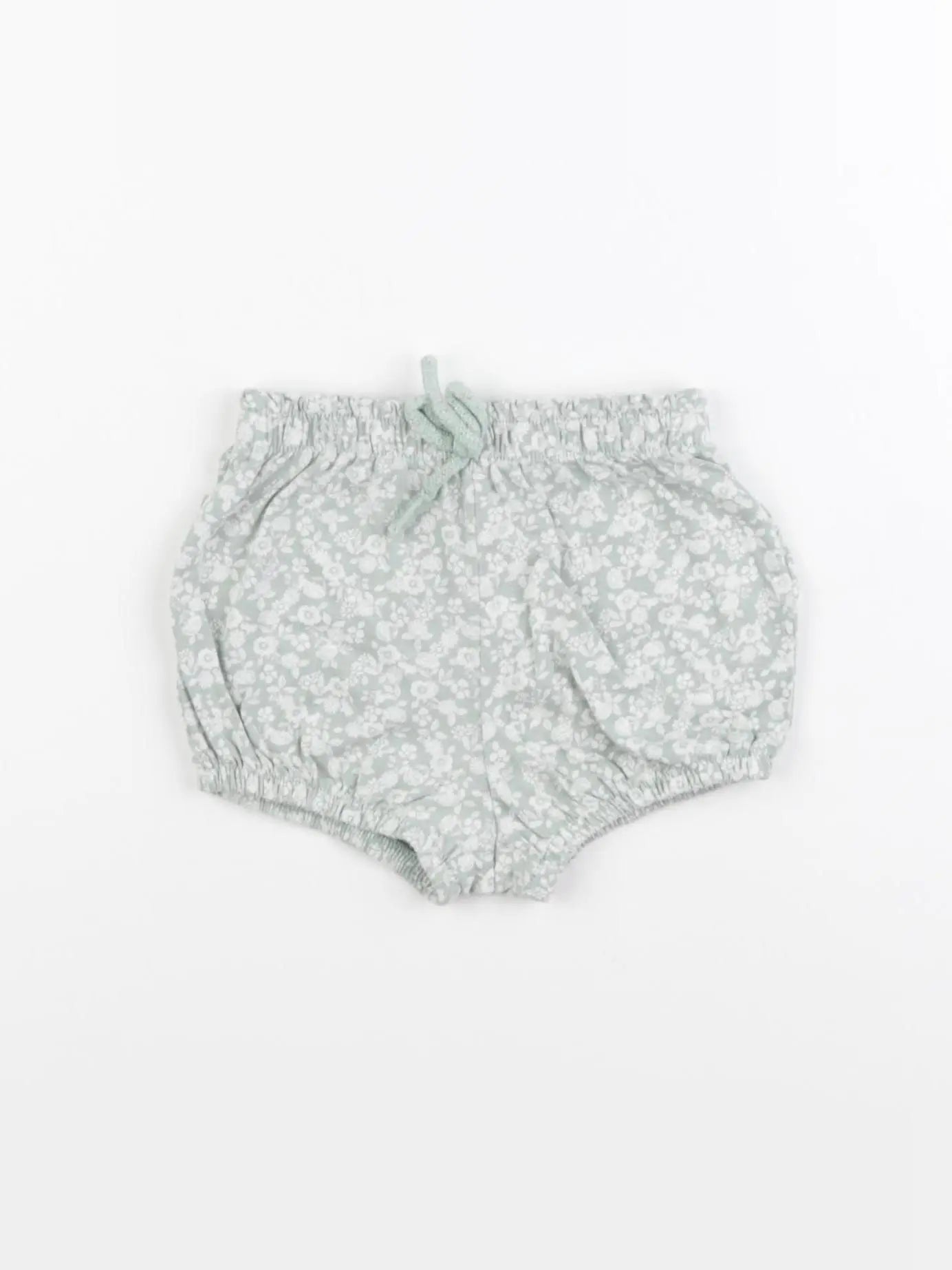 Vertbaudet - short vert - 6 mois