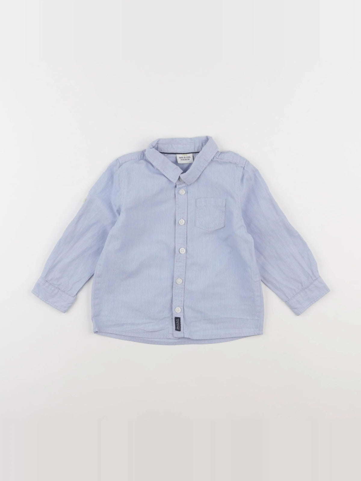 Tape à l'oeil - chemise bleu - 24 mois