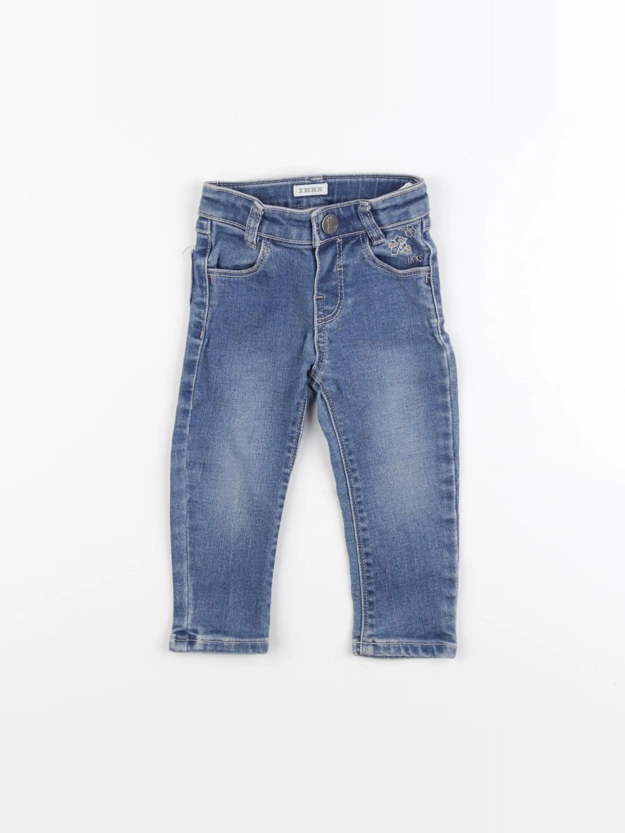 IKKS - jean bleu - 12 mois