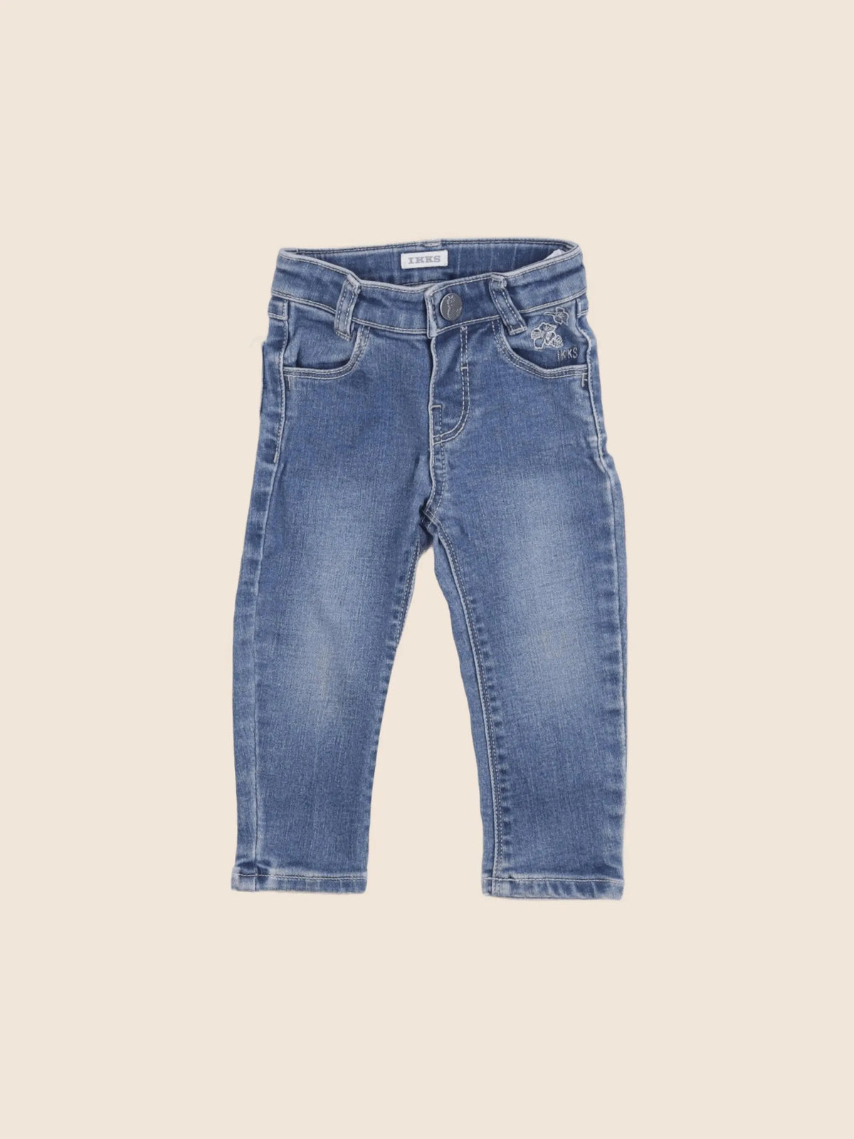 IKKS - jean bleu - 12 mois