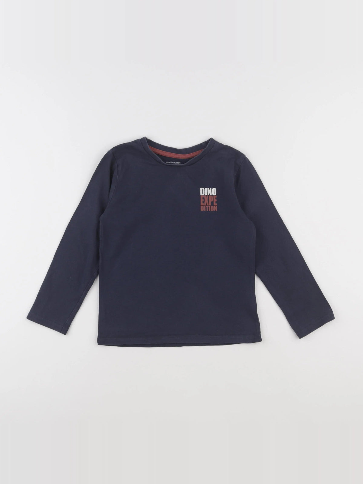 Vertbaudet - tee-shirt bleu - 6 ans