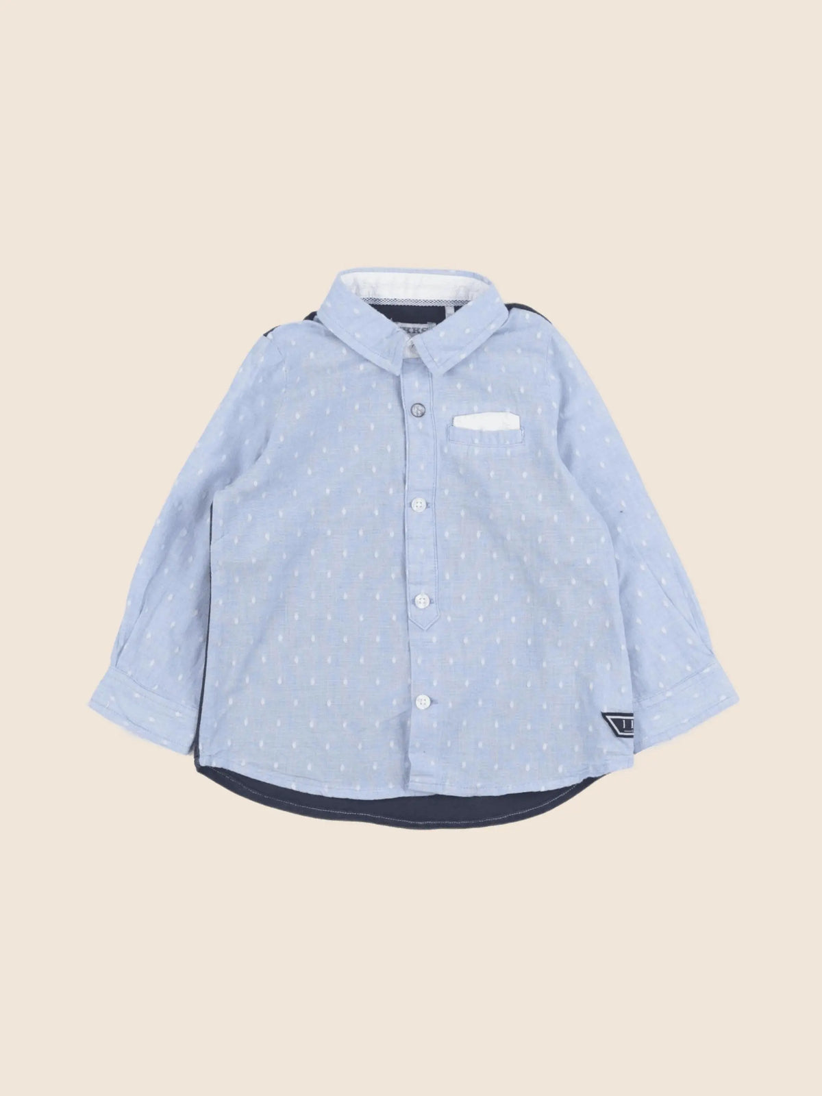 IKKS - chemise bleu - 18 mois
