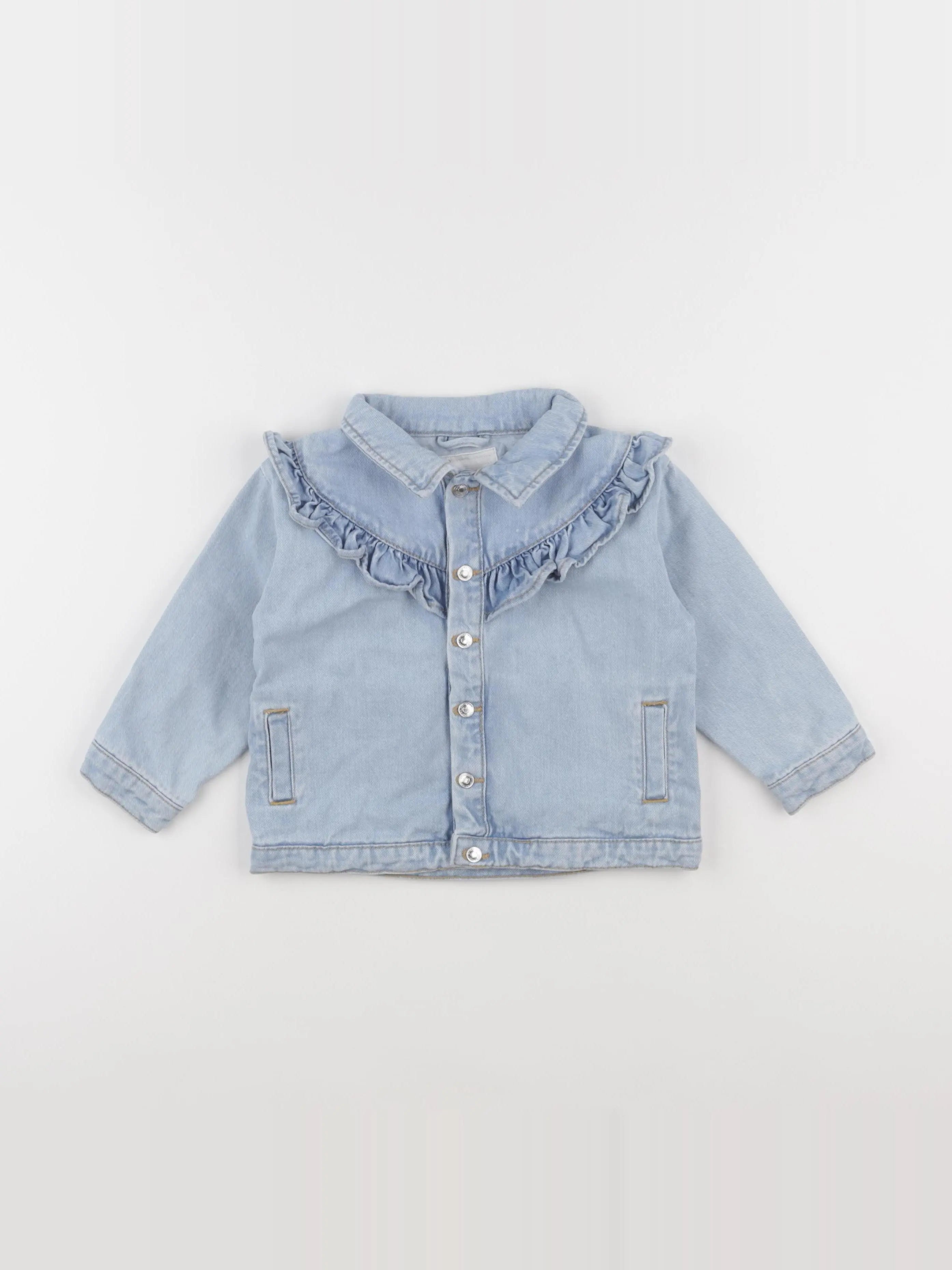 Vertbaudet - veste bleu - 24 mois