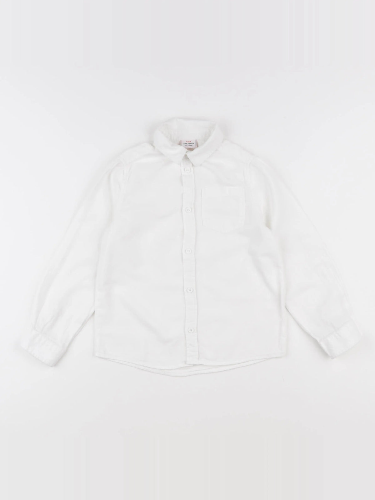 Tape à l'oeil - chemise blanc - 5 ans