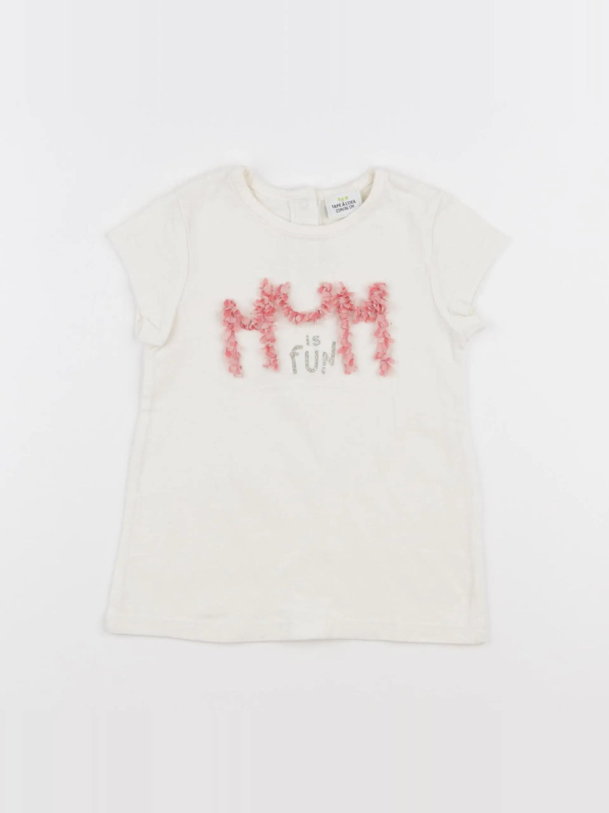 Tape à l'oeil - tee-shirt beige - 24 mois