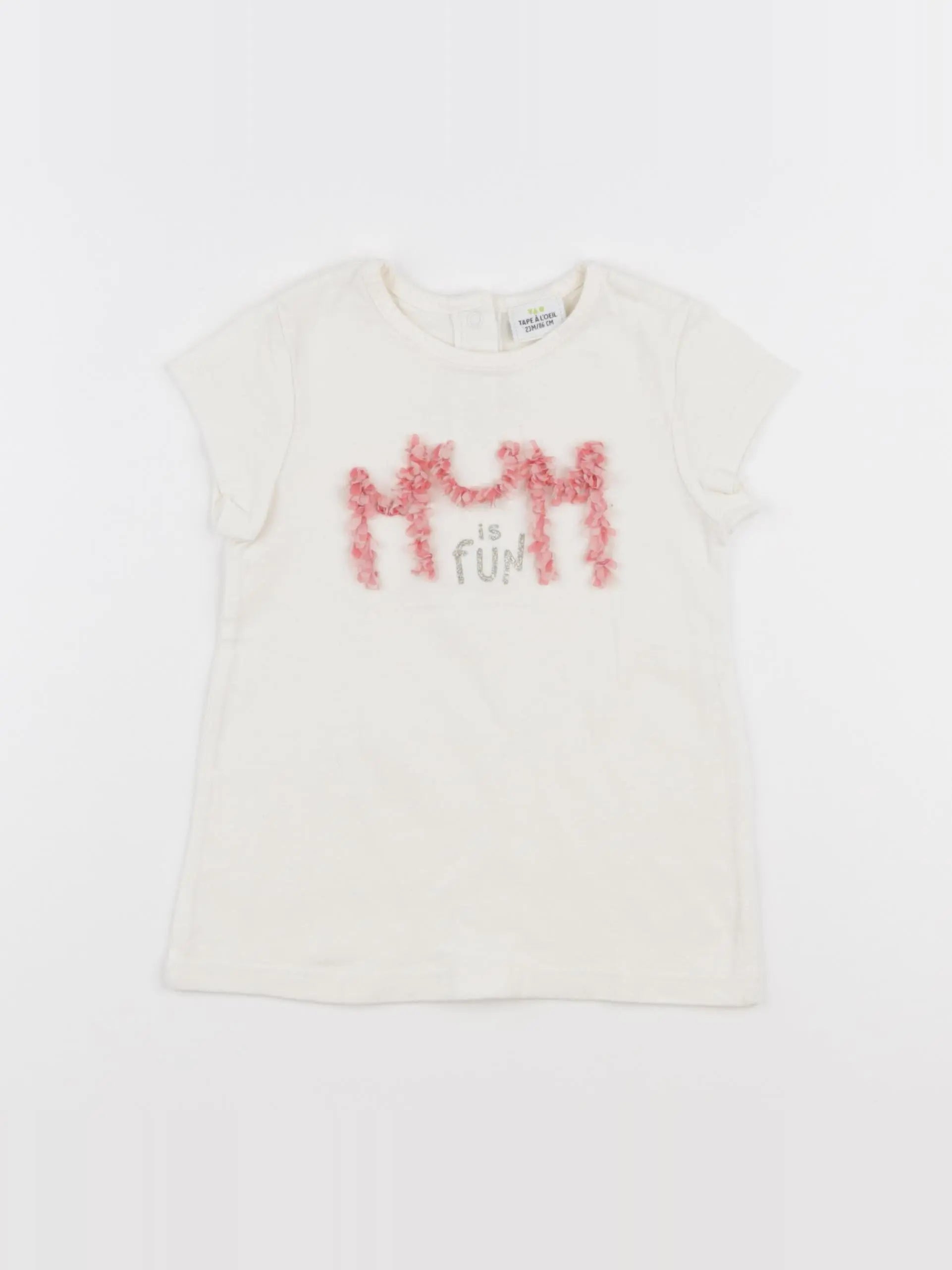 Tape à l'oeil - tee-shirt beige - 24 mois