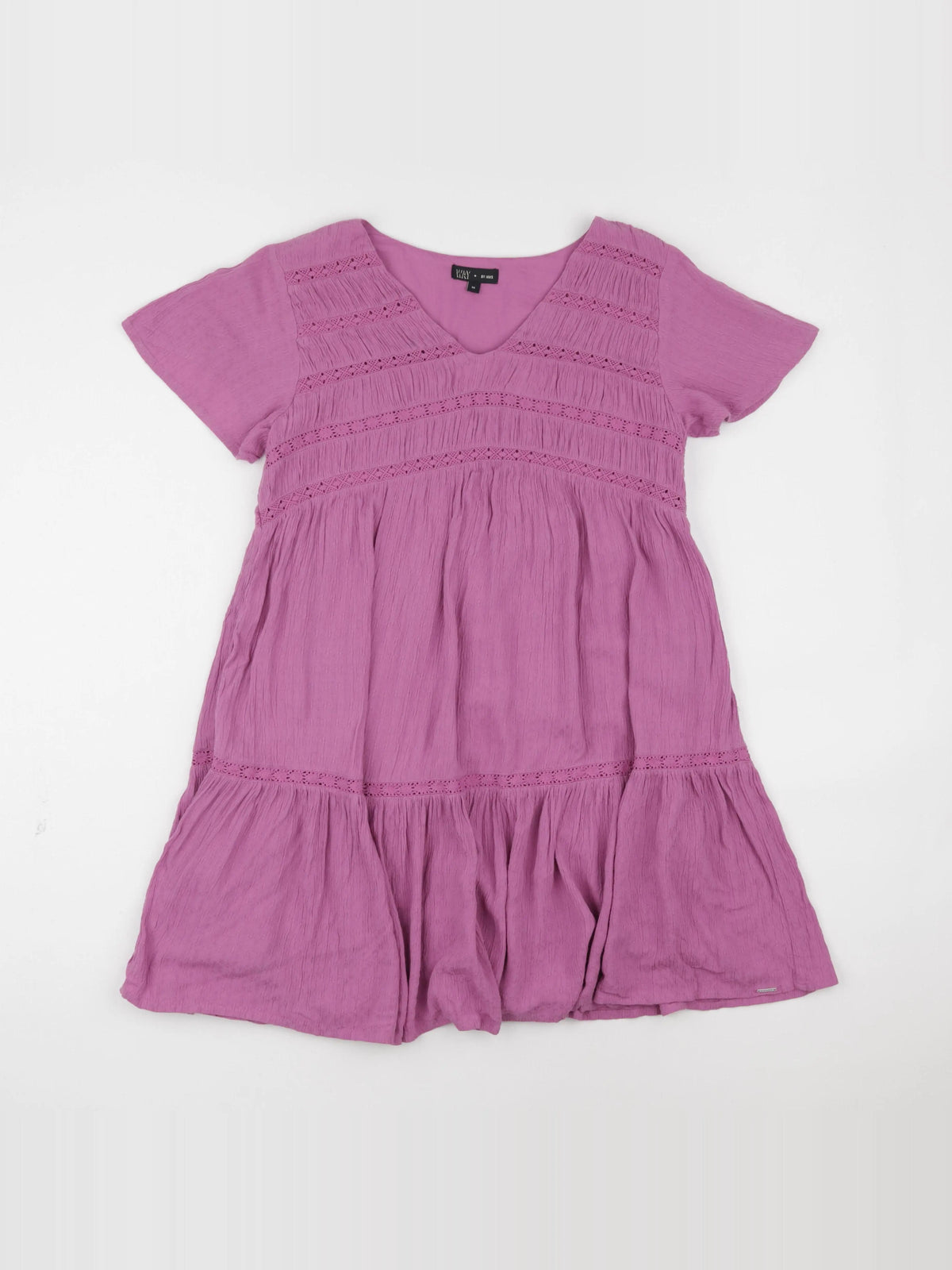 IKKS - robe rose - 12 ans
