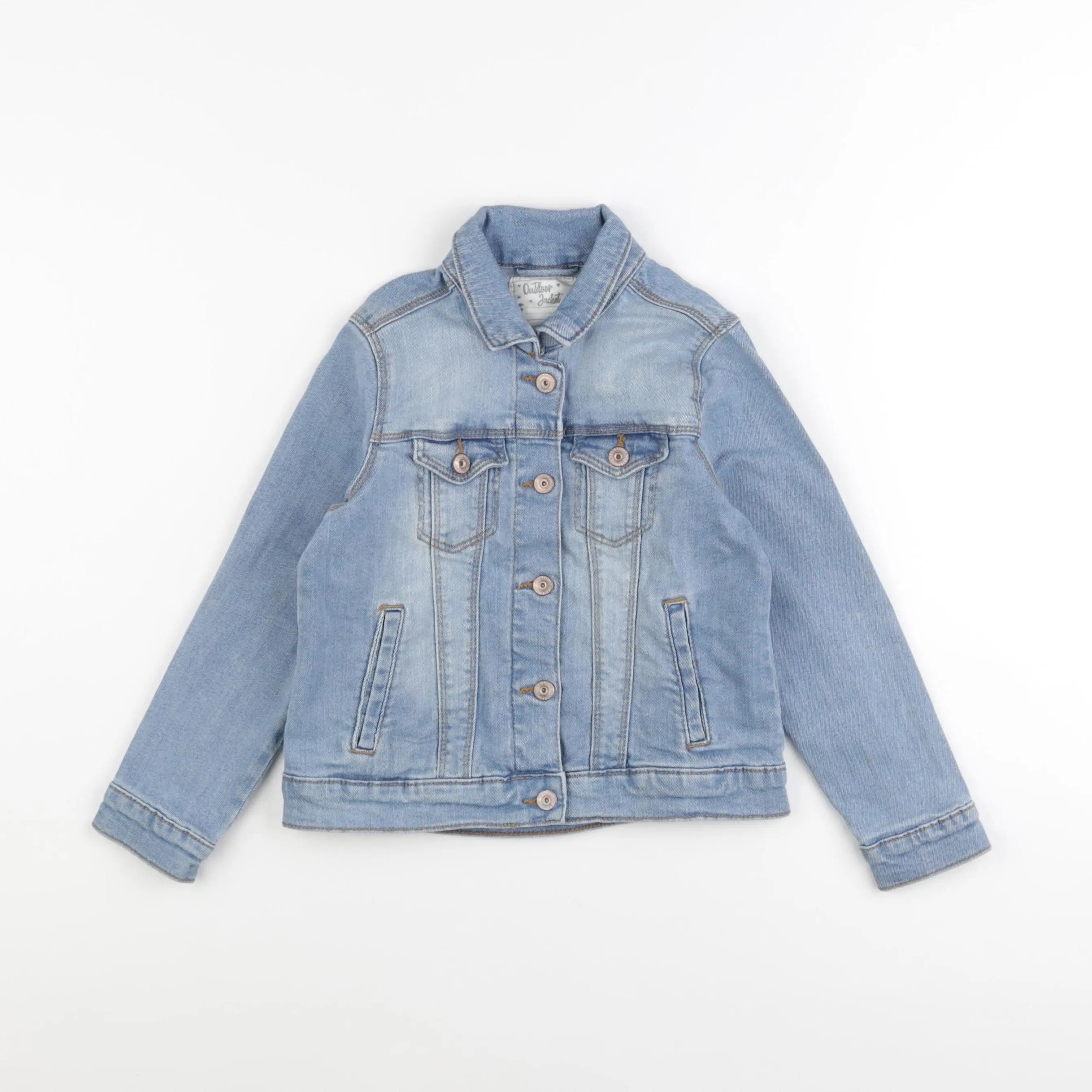 Vertbaudet - veste bleu - 6 ans