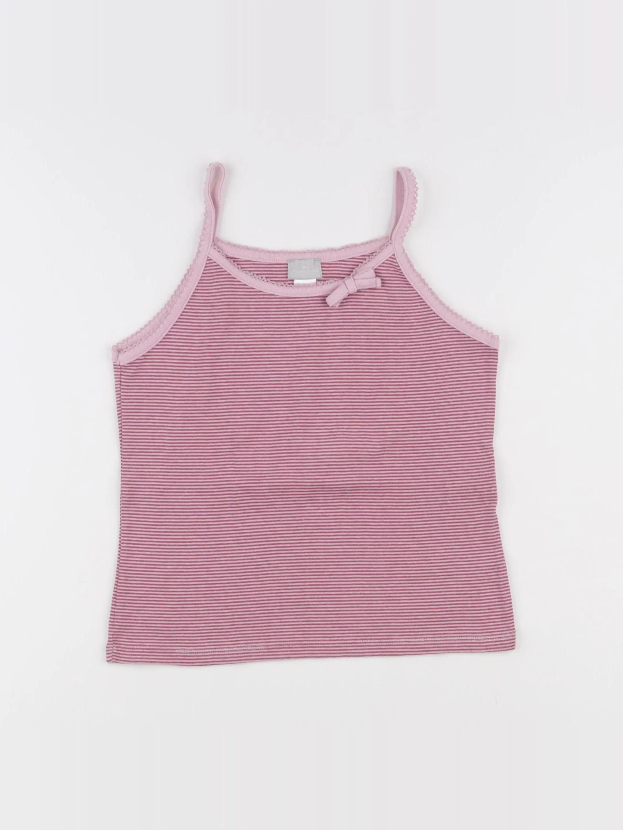 Cyrillus - maillot de corps rose - 12 ans