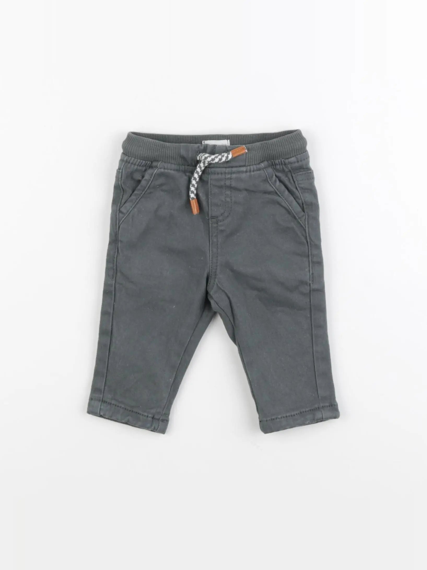 Vertbaudet - pantalon vert - 3 mois