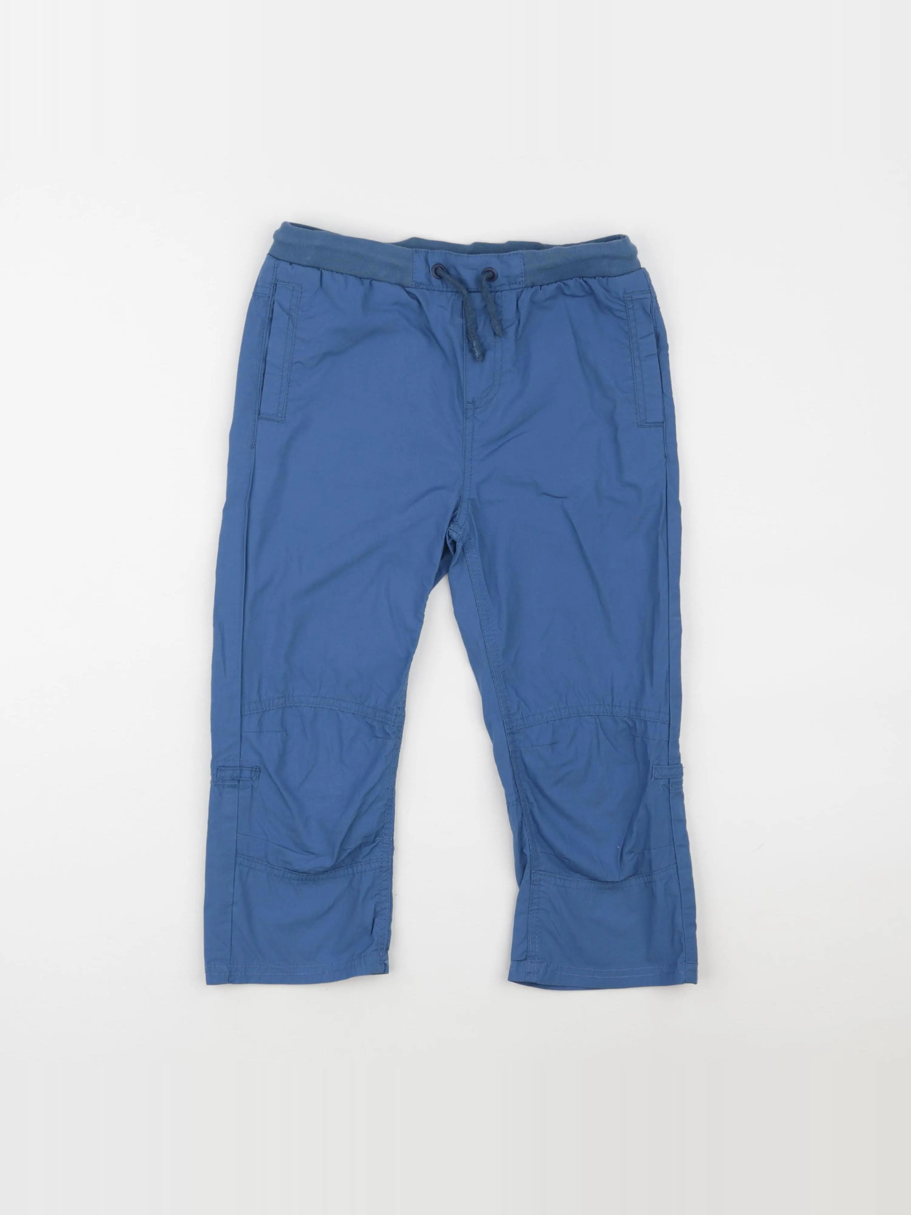 Vertbaudet - pantacourt bleu - 9 ans