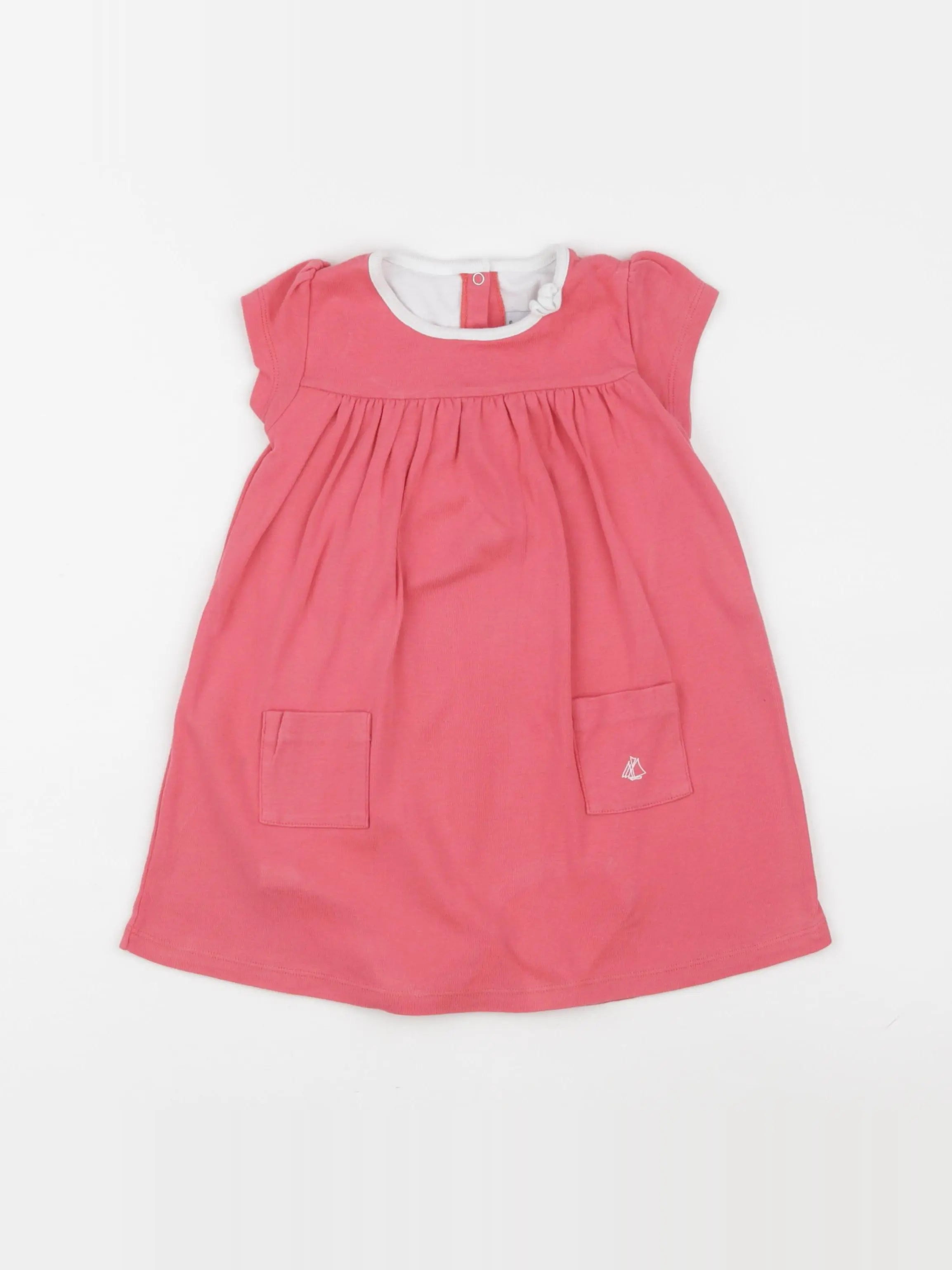 Petit Bateau - robe rose - 36 mois