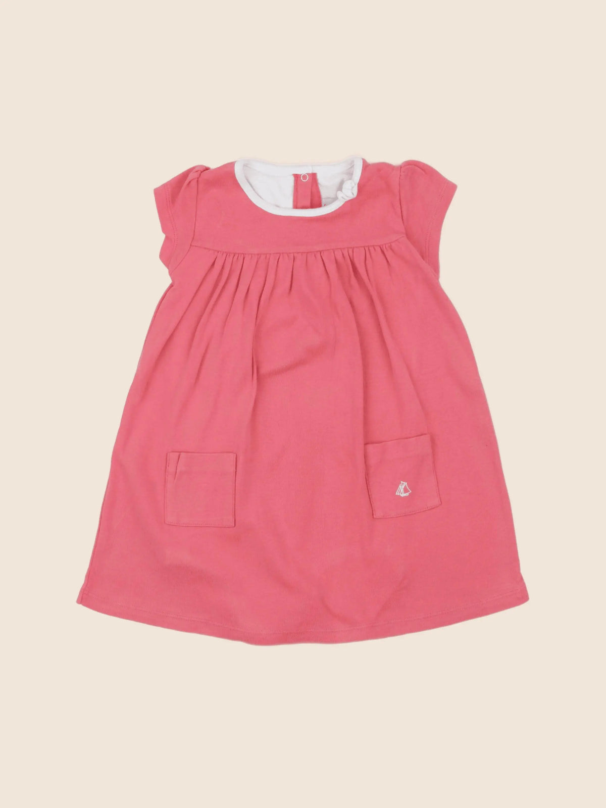 Petit Bateau - robe rose - 36 mois