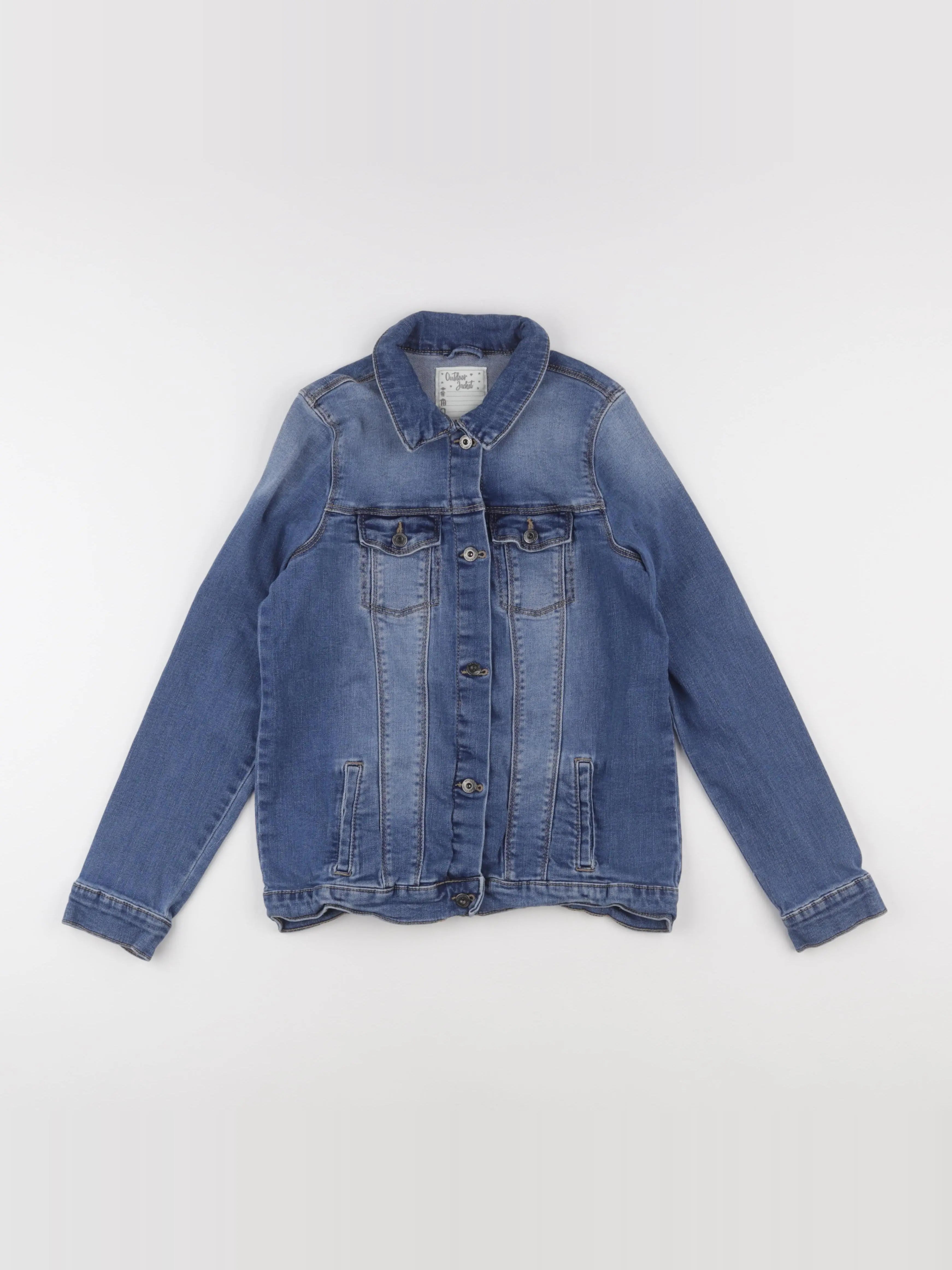 Vertbaudet - veste bleu - 12 ans