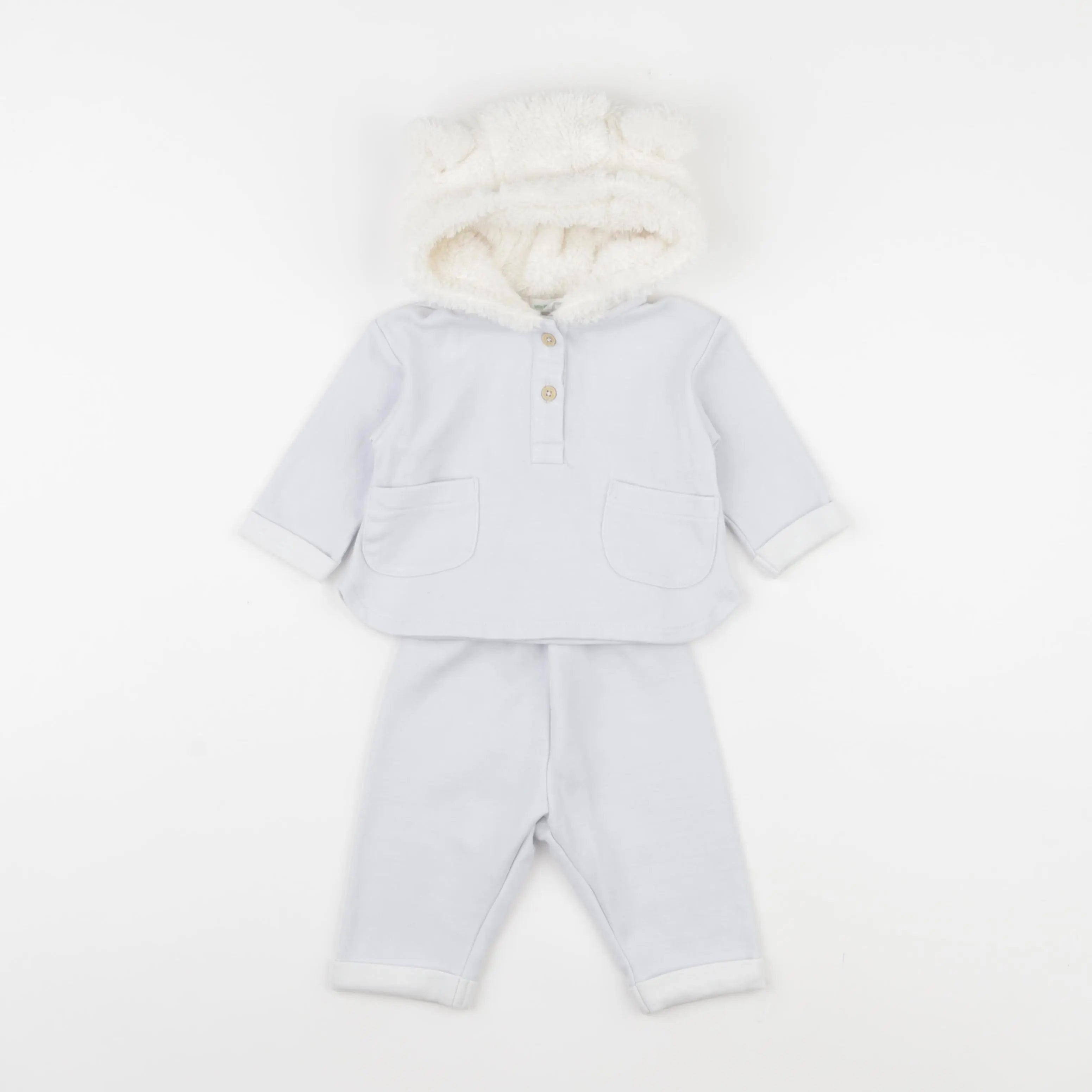 Vertbaudet - ensemble bleu - 9 mois